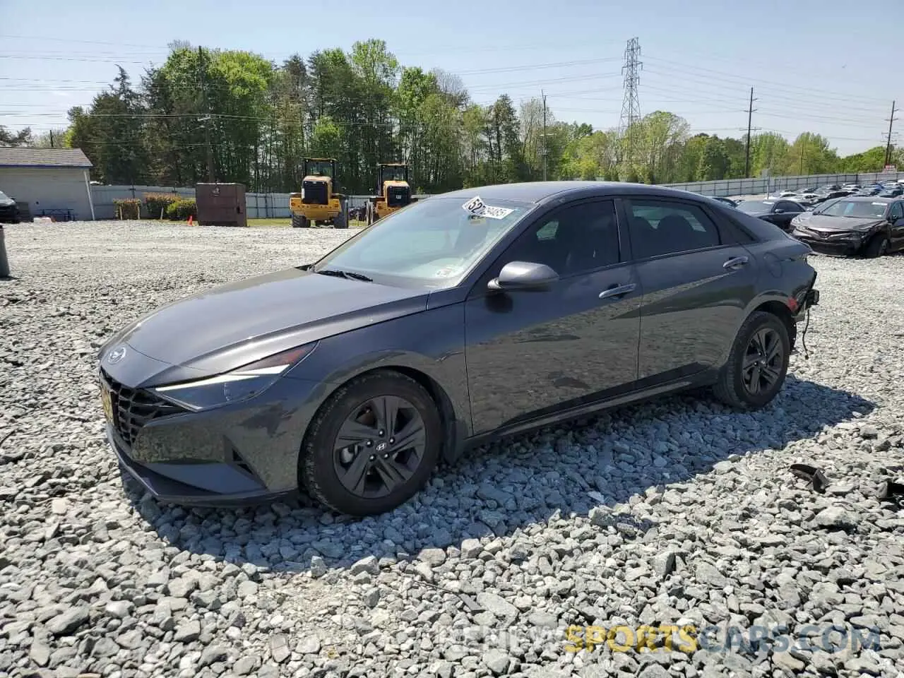 1 Photograph of a damaged car 5NPLM4AG0PH113335 HYUNDAI ELANTRA 2023