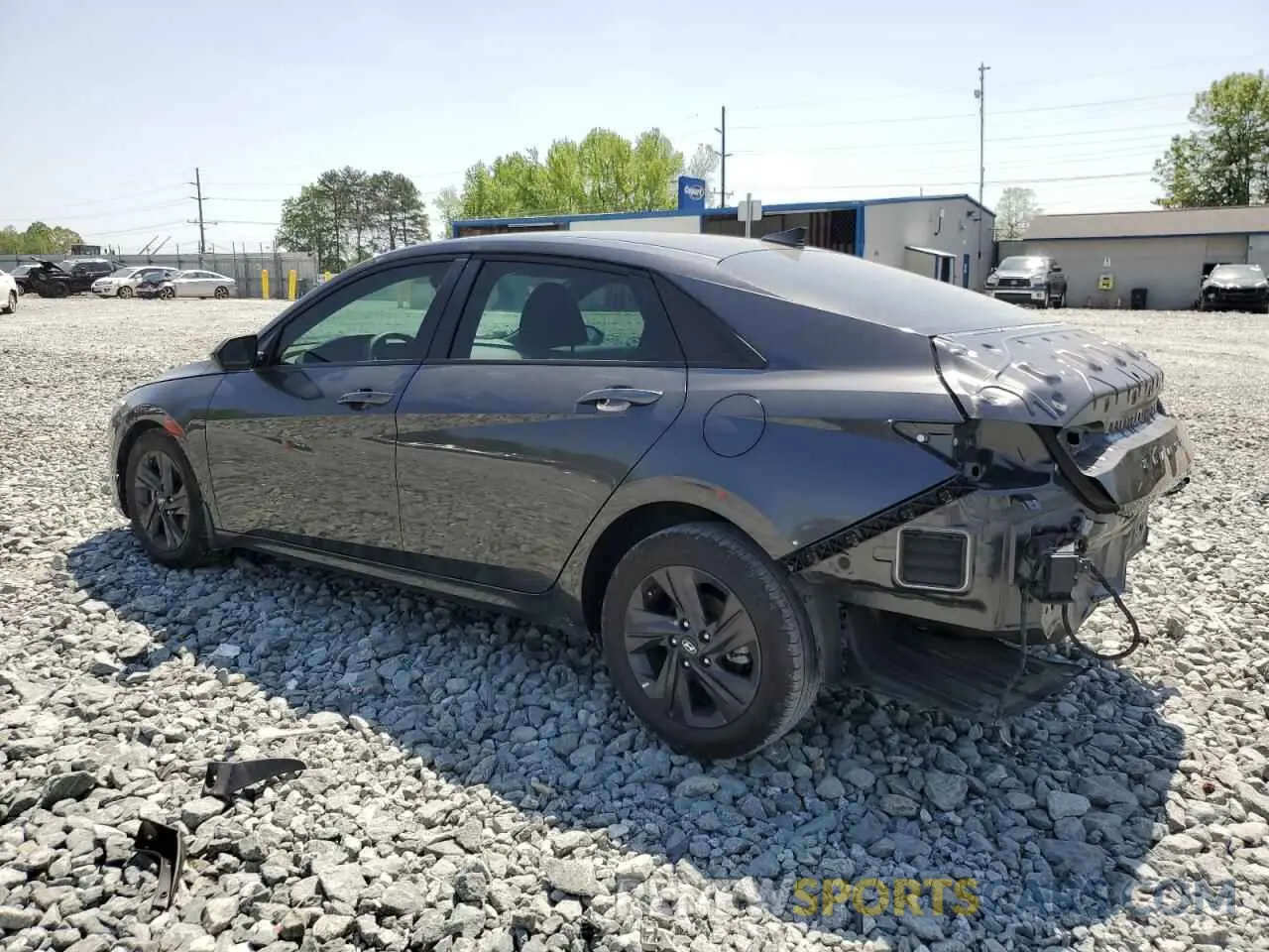 2 Photograph of a damaged car 5NPLM4AG0PH113335 HYUNDAI ELANTRA 2023
