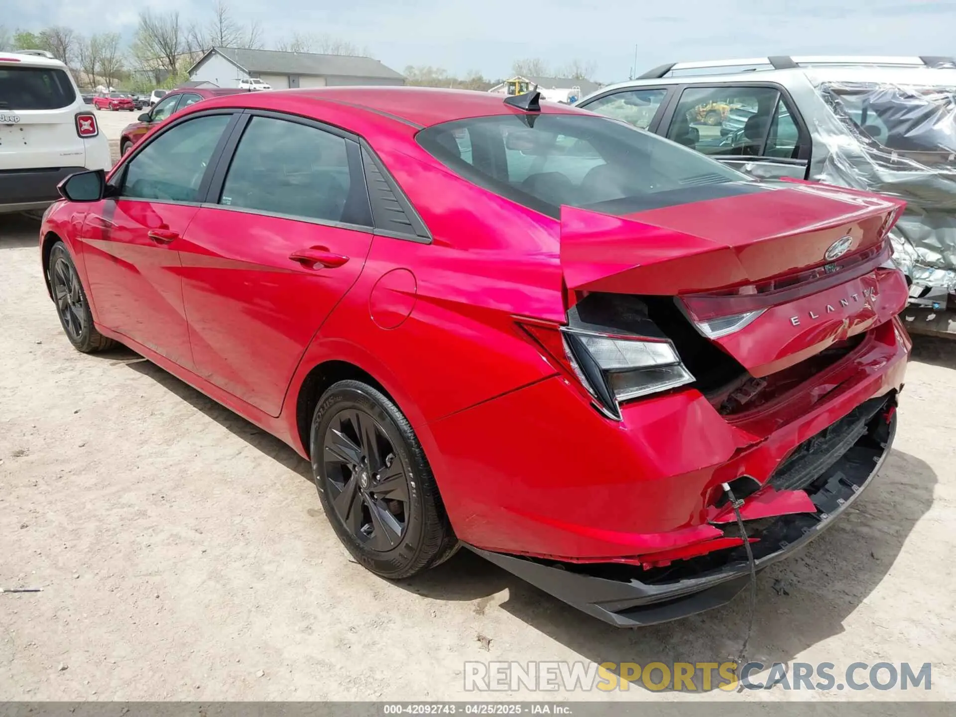 3 Photograph of a damaged car 5NPLM4AG1PH098568 HYUNDAI ELANTRA 2023