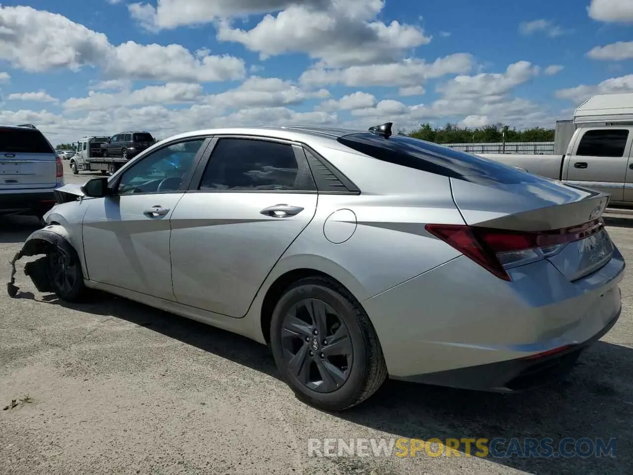 2 Photograph of a damaged car 5NPLM4AG1PH103400 HYUNDAI ELANTRA 2023