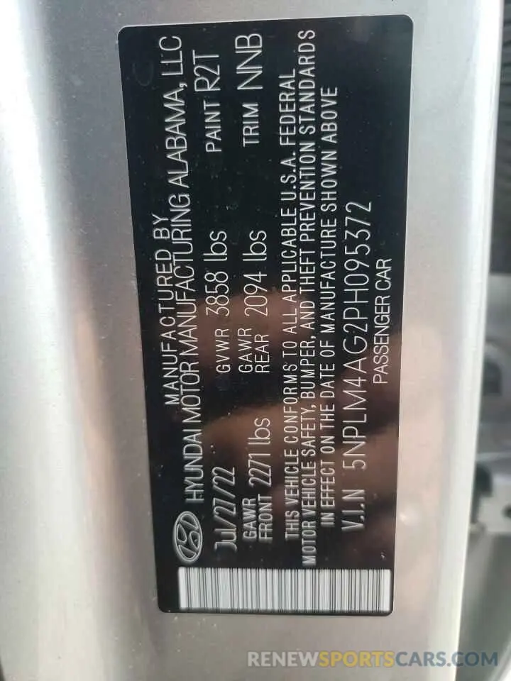 13 Фотография поврежденного автомобиля 5NPLM4AG2PH095372 HYUNDAI ELANTRA 2023