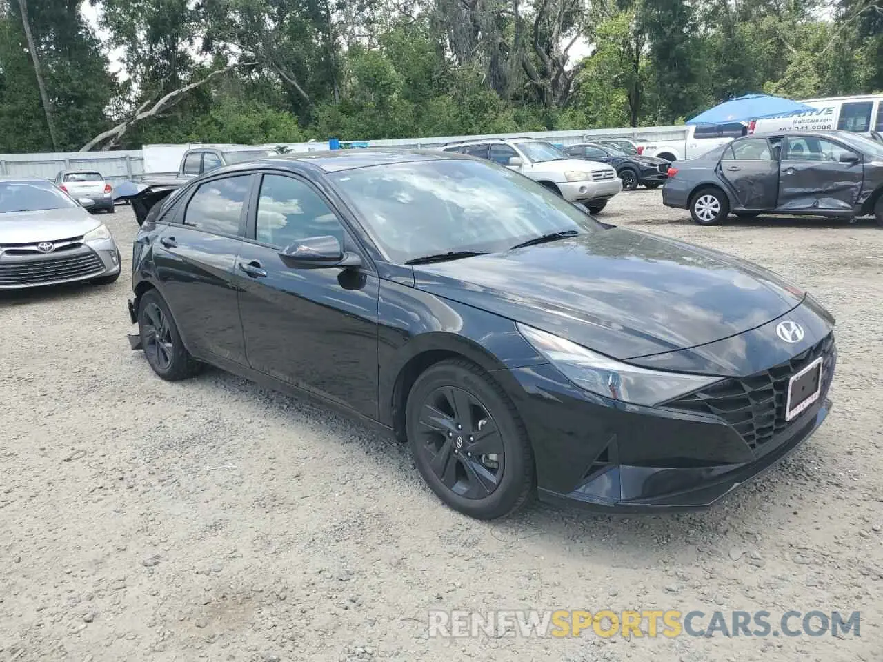 4 Фотография поврежденного автомобиля 5NPLM4AG3PH094974 HYUNDAI ELANTRA 2023