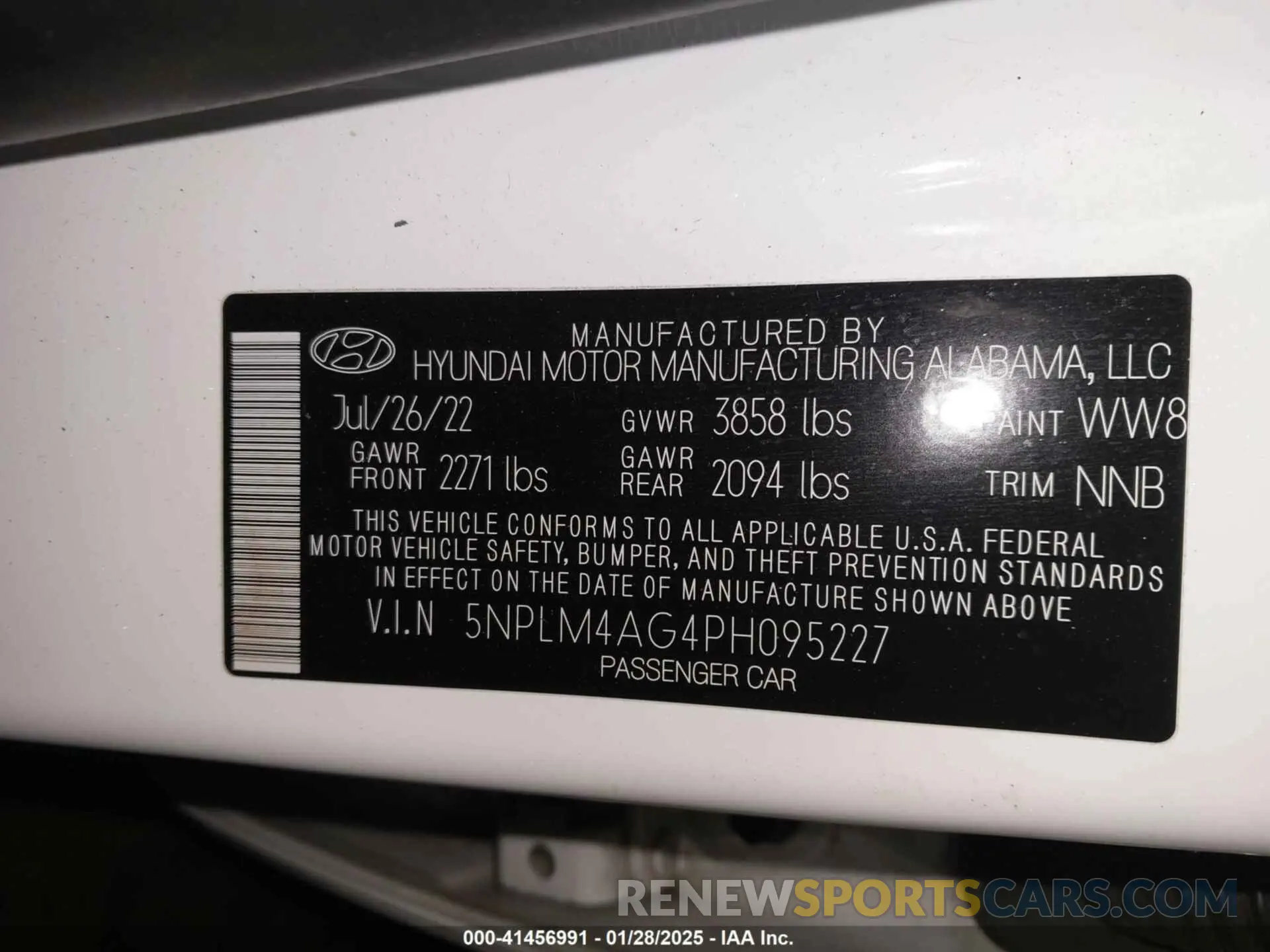 9 Фотография поврежденного автомобиля 5NPLM4AG4PH095227 HYUNDAI ELANTRA 2023