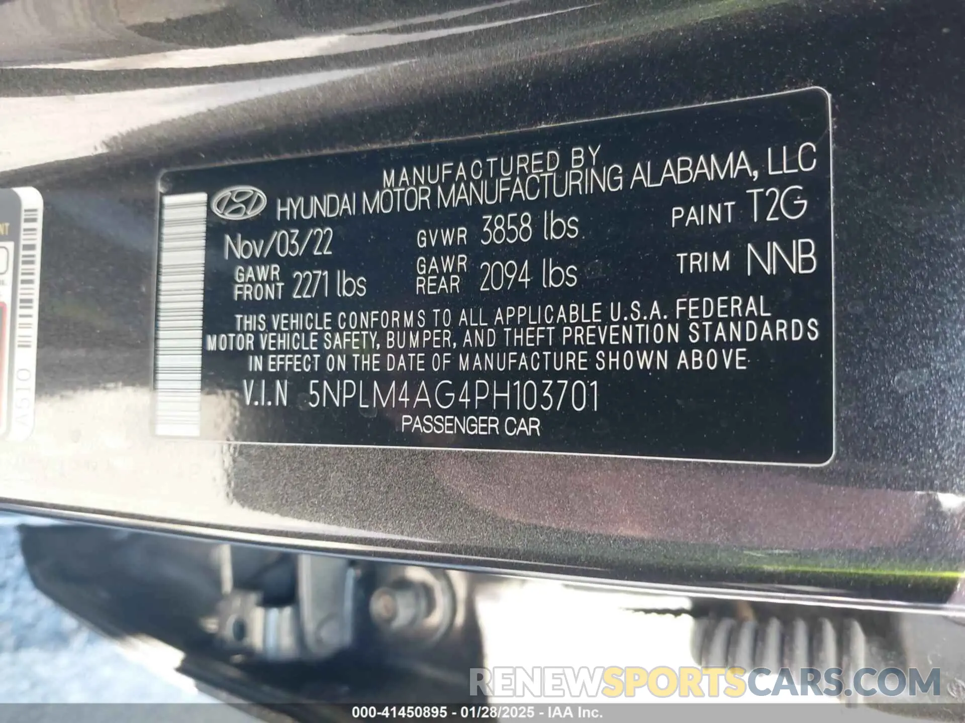 9 Фотография поврежденного автомобиля 5NPLM4AG4PH103701 HYUNDAI ELANTRA 2023