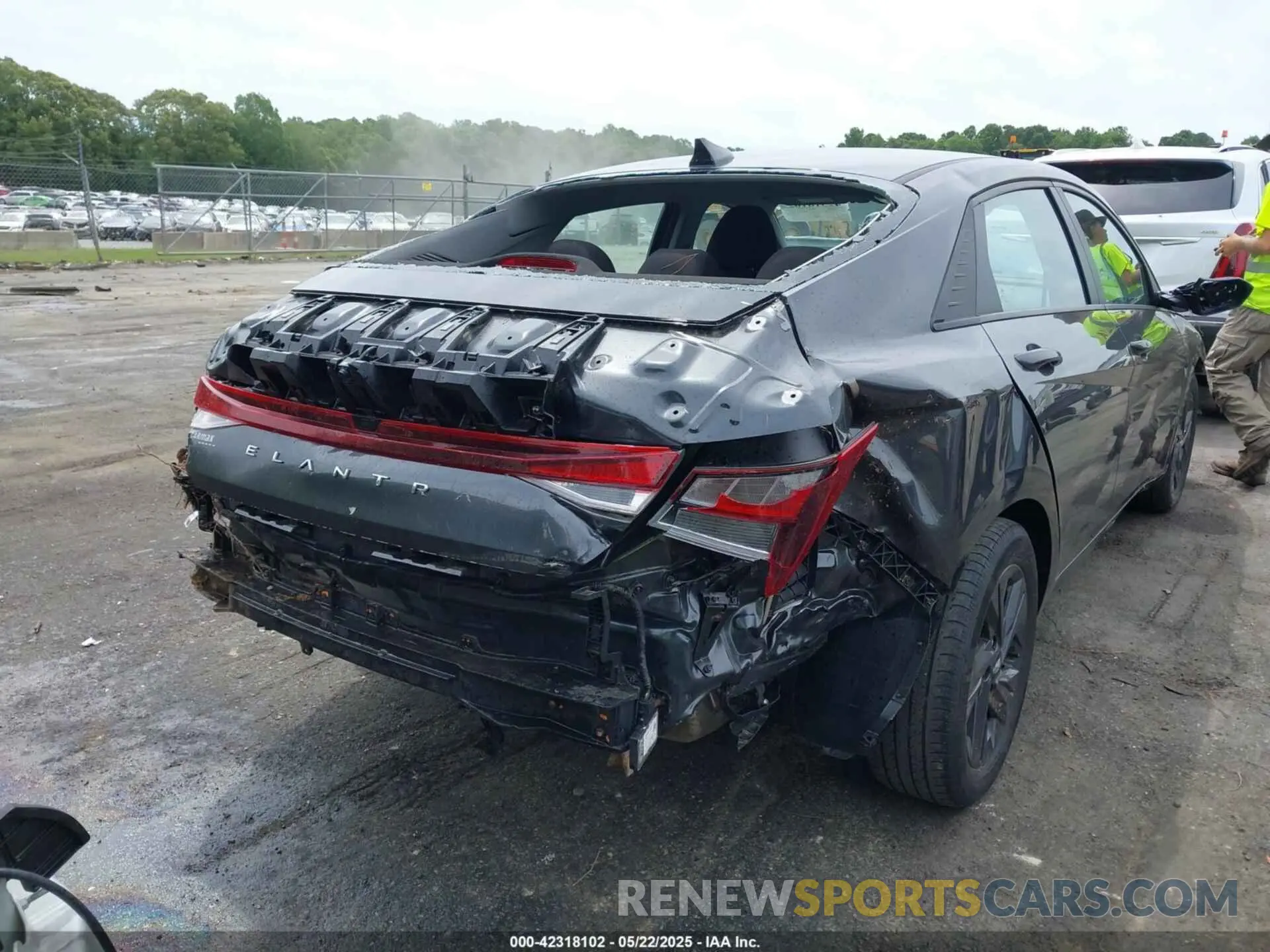 17 Photograph of a damaged car 5NPLM4AG5PH104517 HYUNDAI ELANTRA 2023