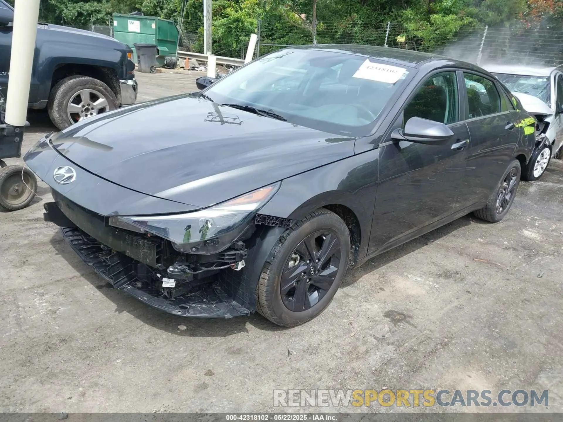2 Photograph of a damaged car 5NPLM4AG5PH104517 HYUNDAI ELANTRA 2023