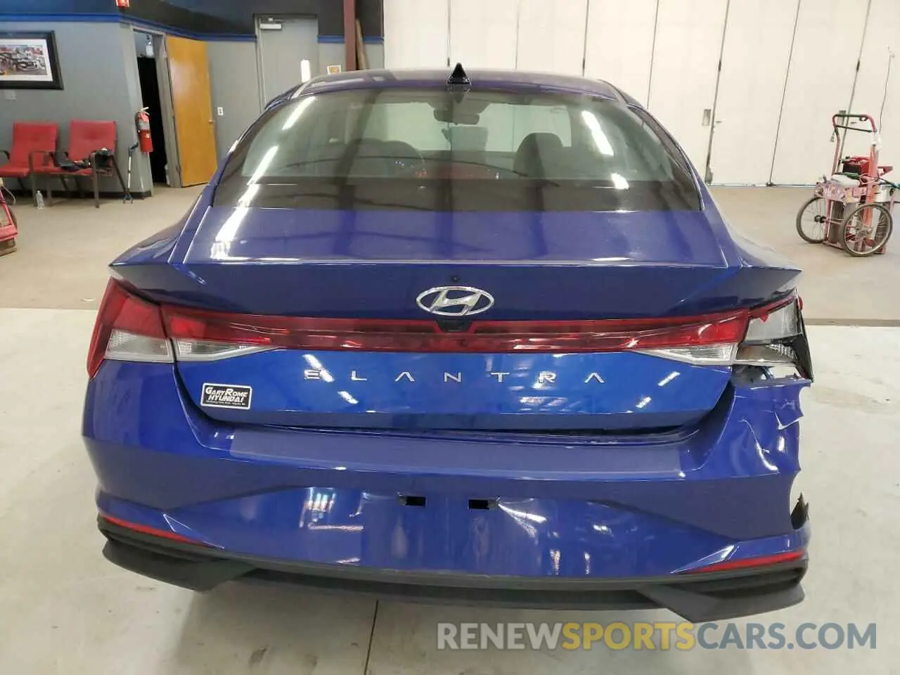 6 Photograph of a damaged car 5NPLM4AG6PH108222 HYUNDAI ELANTRA 2023