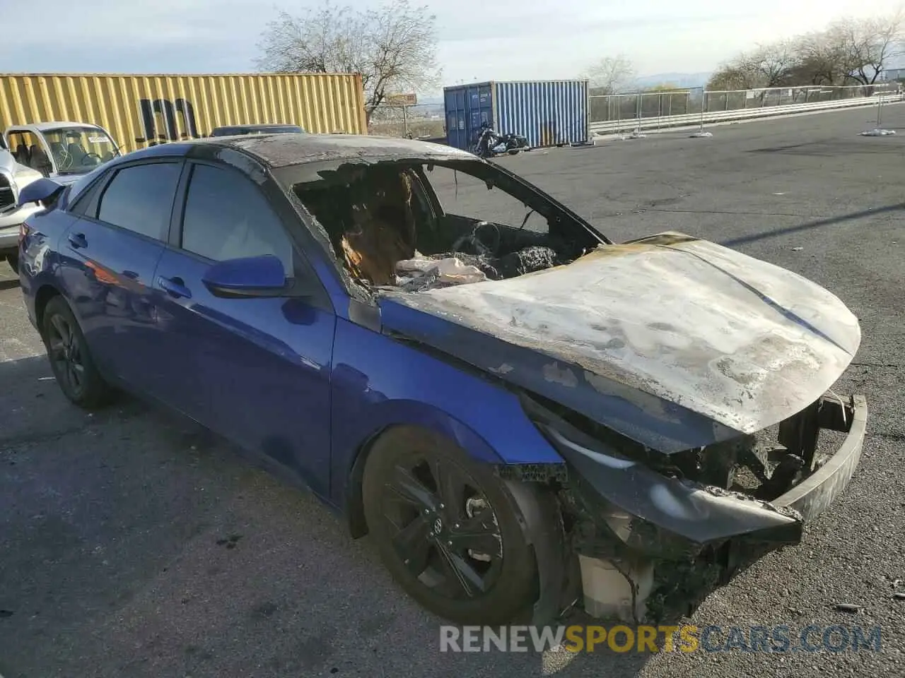 4 Фотография поврежденного автомобиля 5NPLM4AG7PH092855 HYUNDAI ELANTRA 2023