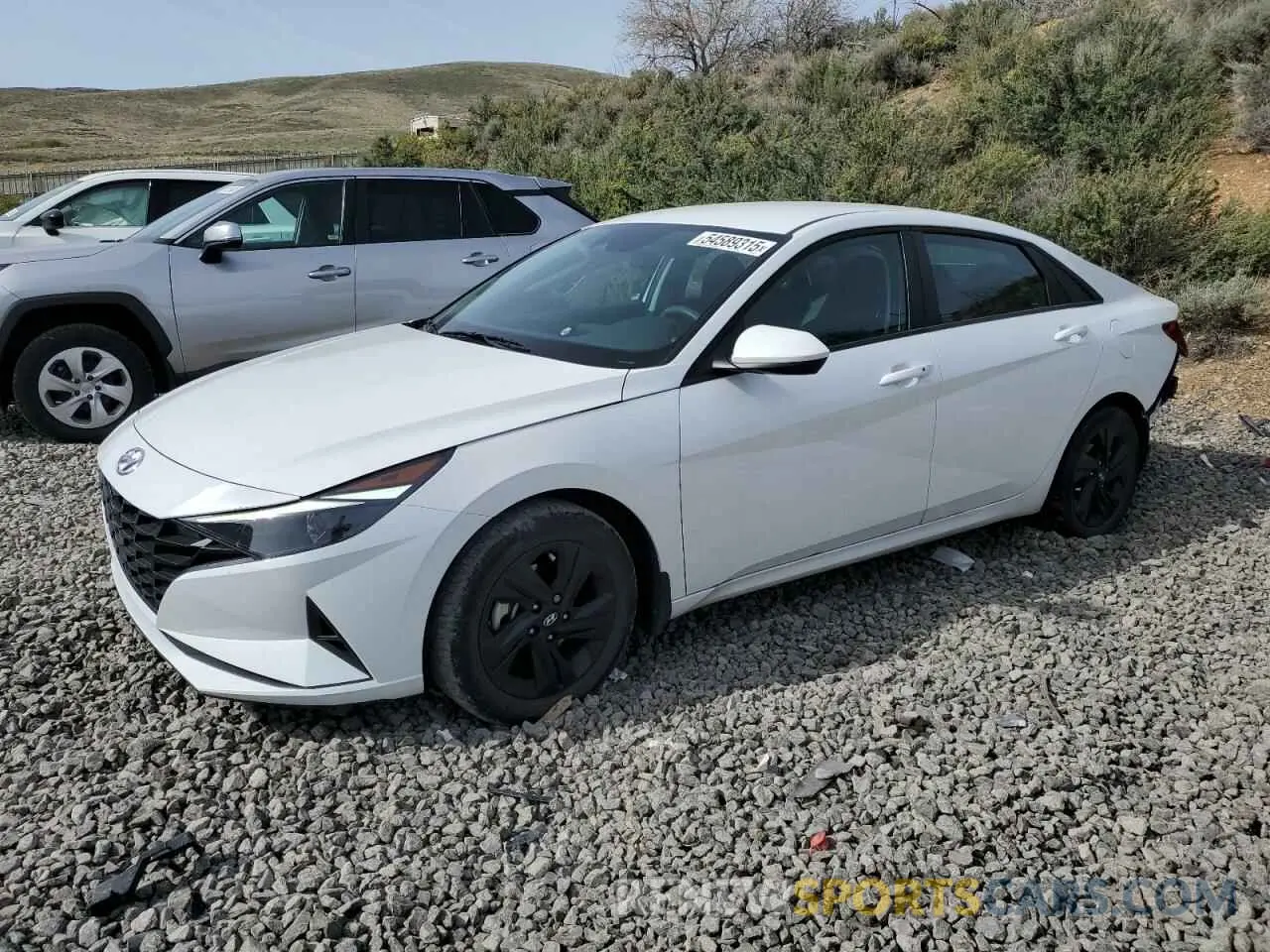 1 Photograph of a damaged car 5NPLM4AG7PH095416 HYUNDAI ELANTRA 2023