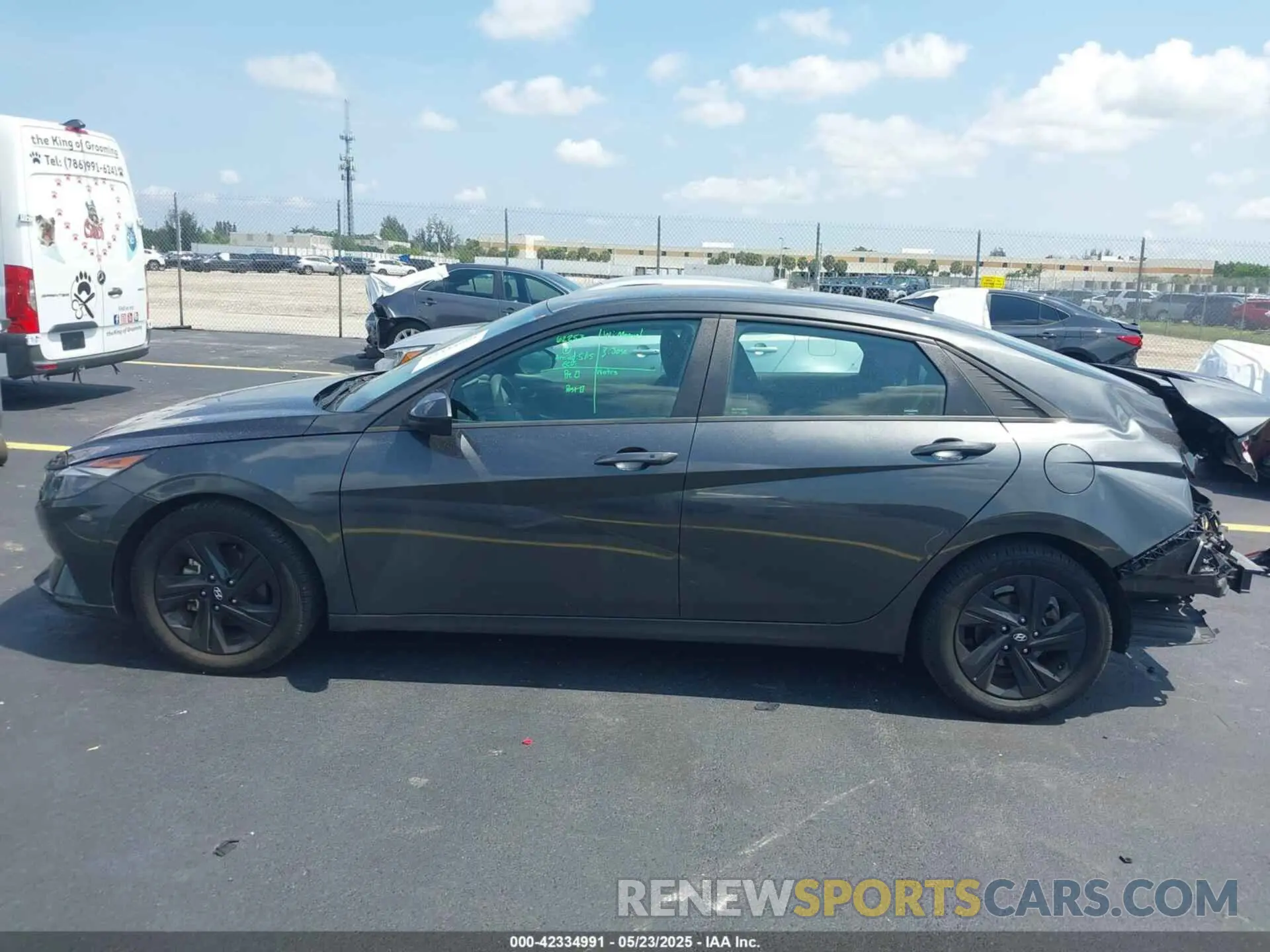 15 Photograph of a damaged car 5NPLM4AG7PH103787 HYUNDAI ELANTRA 2023