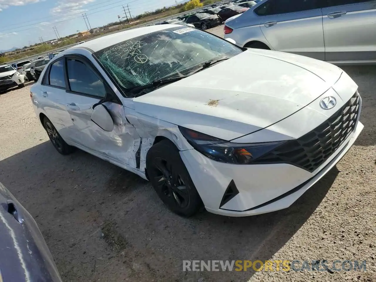 4 Photograph of a damaged car 5NPLM4AG7PH106205 HYUNDAI ELANTRA 2023
