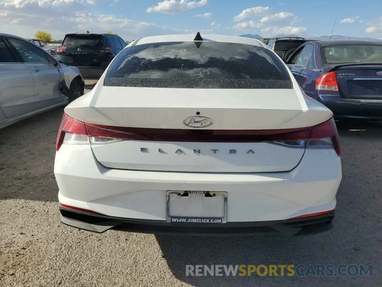 6 Photograph of a damaged car 5NPLM4AG7PH106205 HYUNDAI ELANTRA 2023