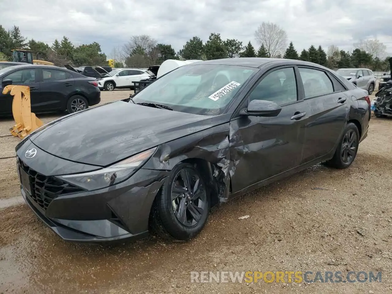 1 Photograph of a damaged car 5NPLM4AG7PH107144 HYUNDAI ELANTRA 2023
