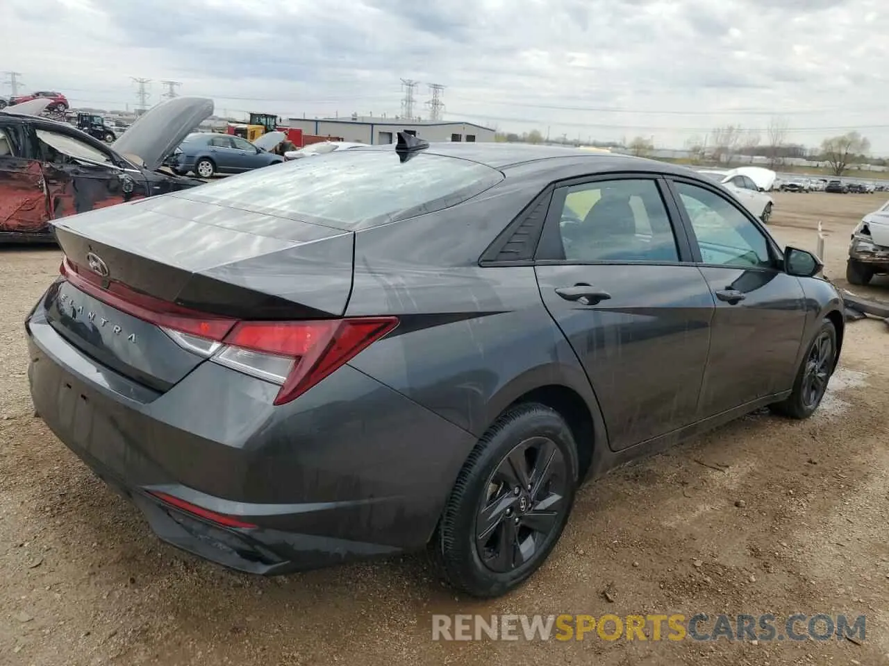 3 Photograph of a damaged car 5NPLM4AG7PH107144 HYUNDAI ELANTRA 2023