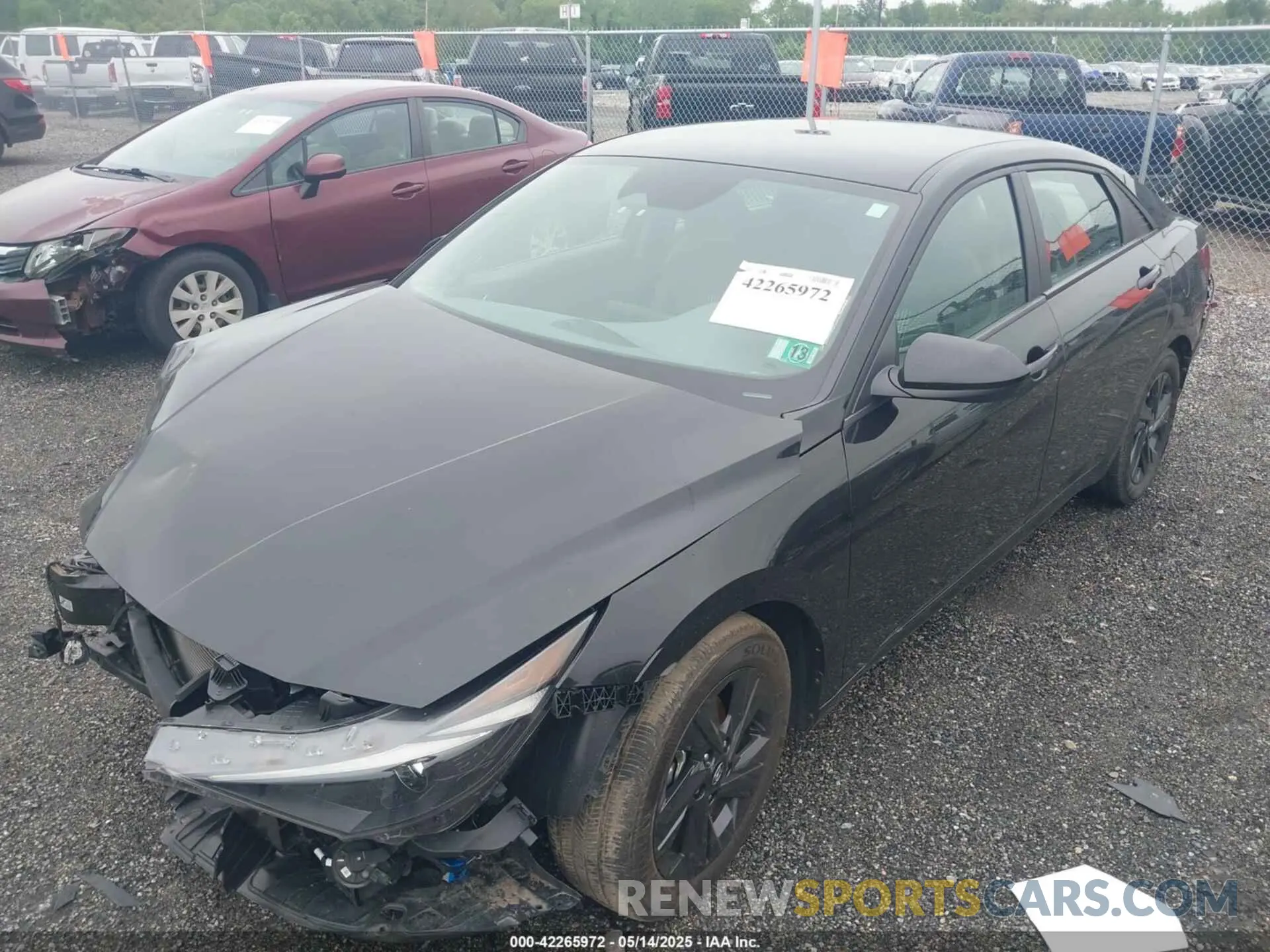 2 Photograph of a damaged car 5NPLM4AG8PH112384 HYUNDAI ELANTRA 2023