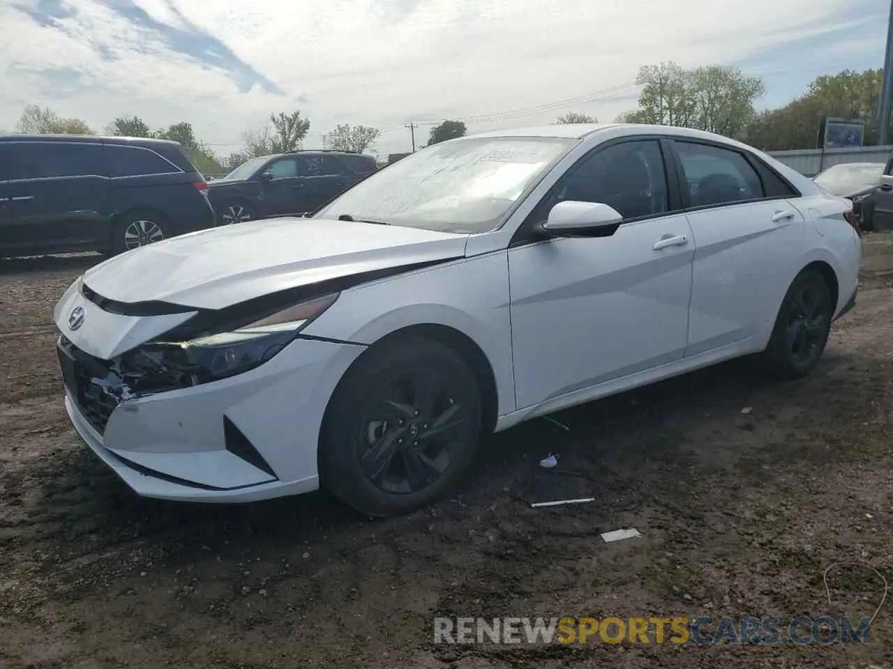1 Photograph of a damaged car 5NPLM4AG8PH112739 HYUNDAI ELANTRA 2023