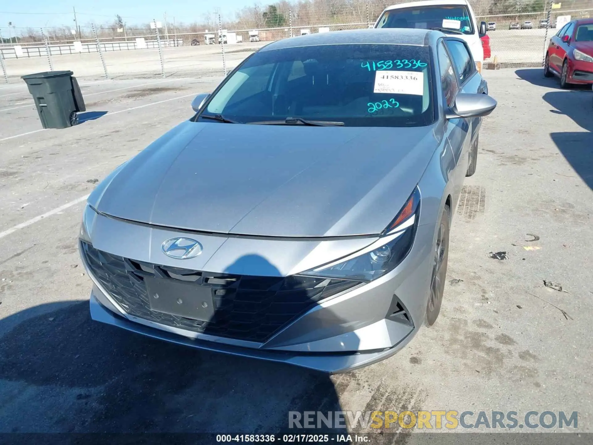 12 Photograph of a damaged car 5NPLM4AGXPH104027 HYUNDAI ELANTRA 2023