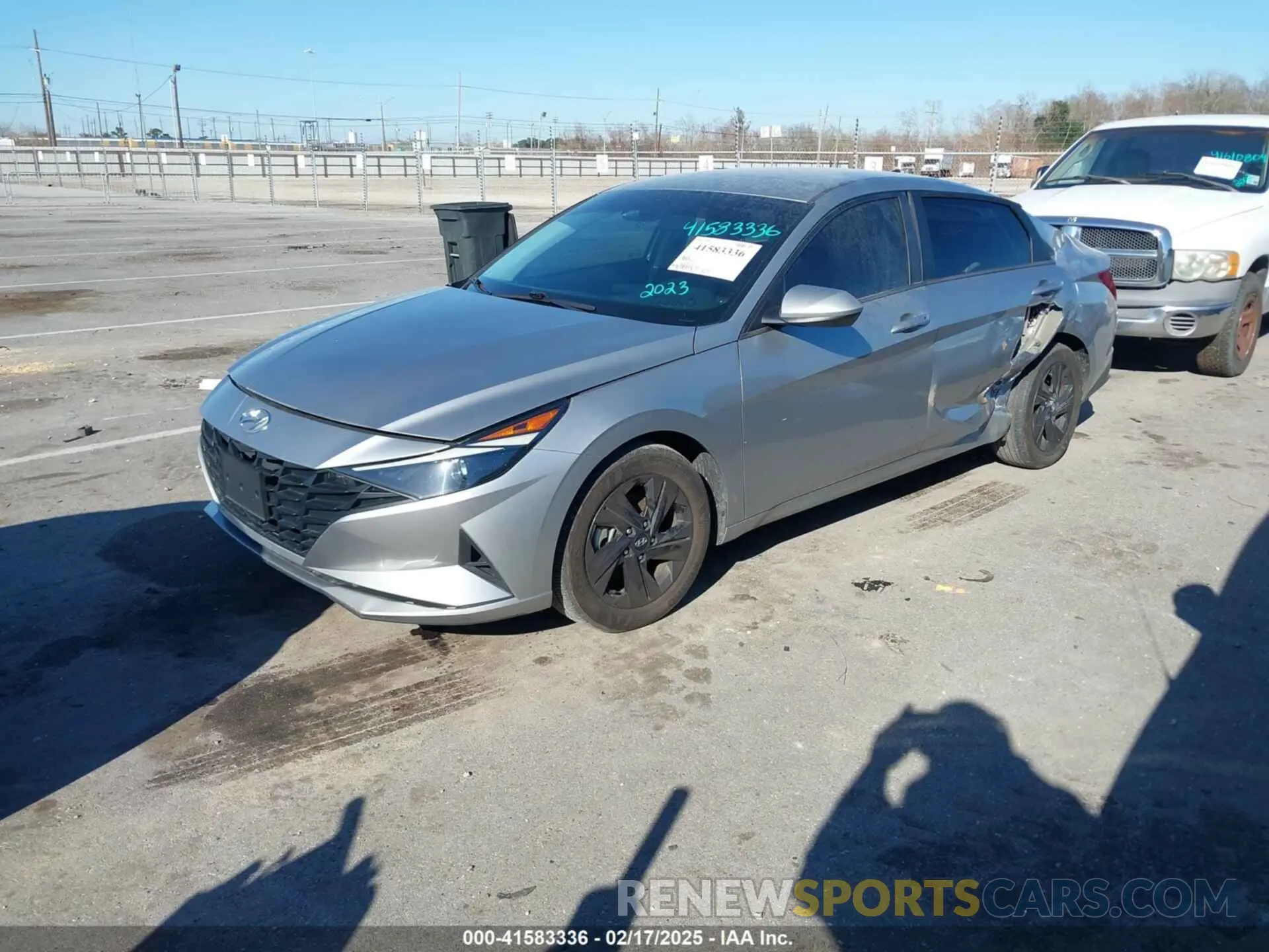 2 Photograph of a damaged car 5NPLM4AGXPH104027 HYUNDAI ELANTRA 2023