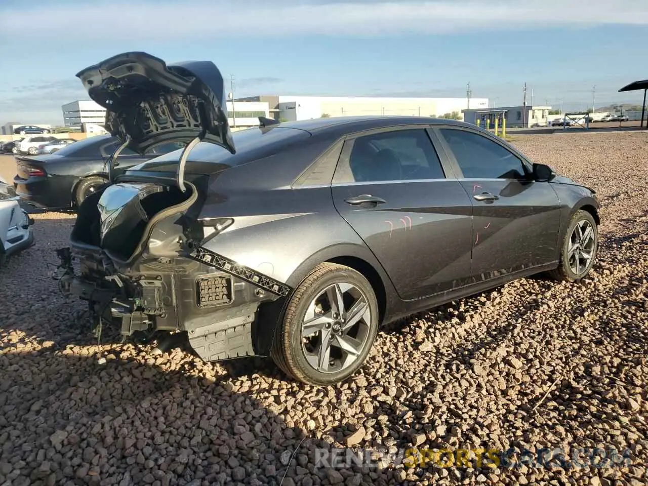 3 Photograph of a damaged car 5NPLP4AG3PH091001 HYUNDAI ELANTRA 2023