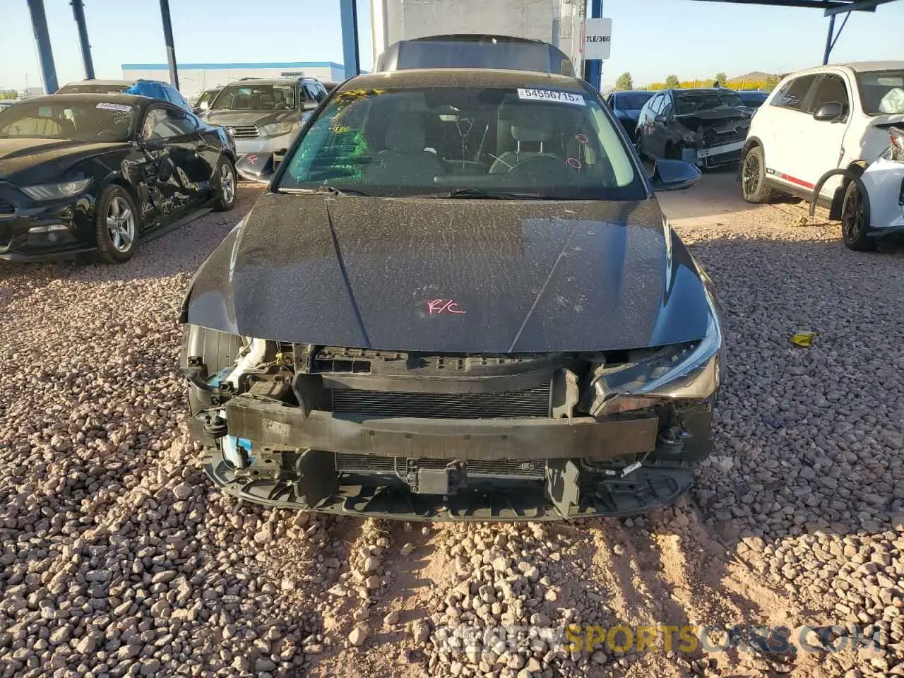5 Photograph of a damaged car 5NPLP4AG3PH091001 HYUNDAI ELANTRA 2023
