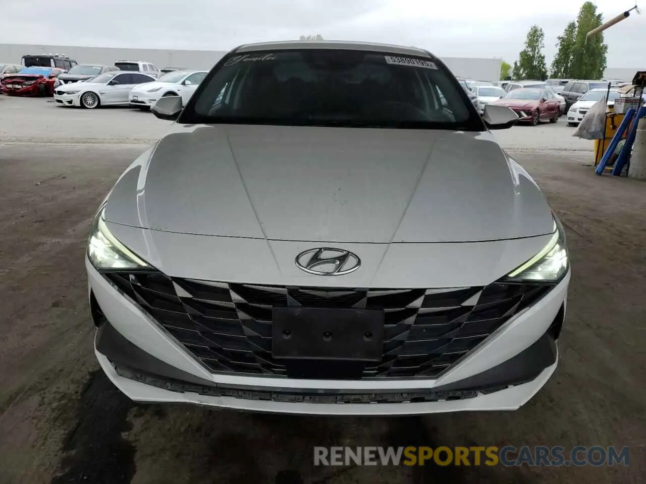5 Photograph of a damaged car 5NPLP4AG4PH112051 HYUNDAI ELANTRA 2023