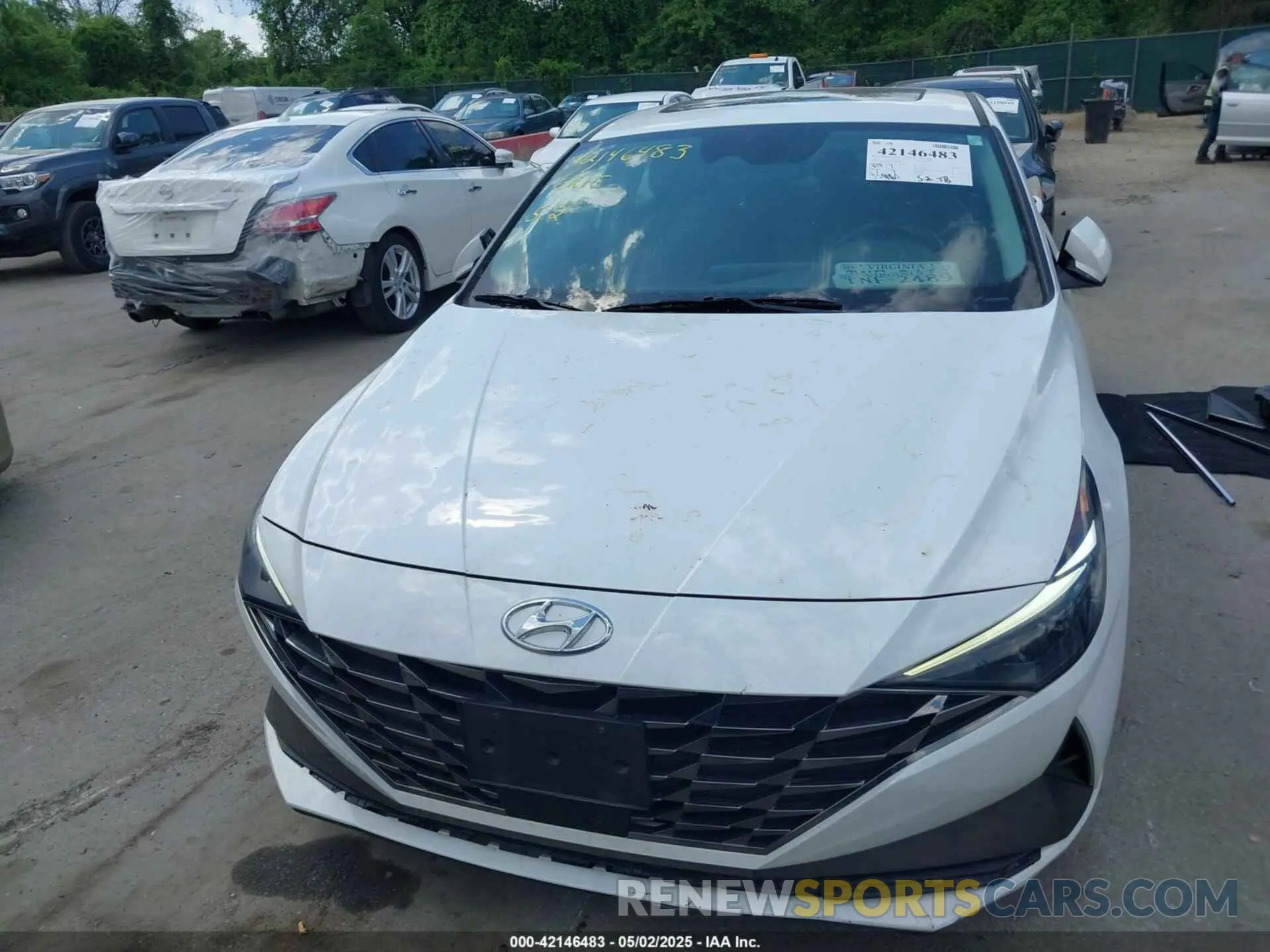 12 Photograph of a damaged car 5NPLP4AG5PH090044 HYUNDAI ELANTRA 2023