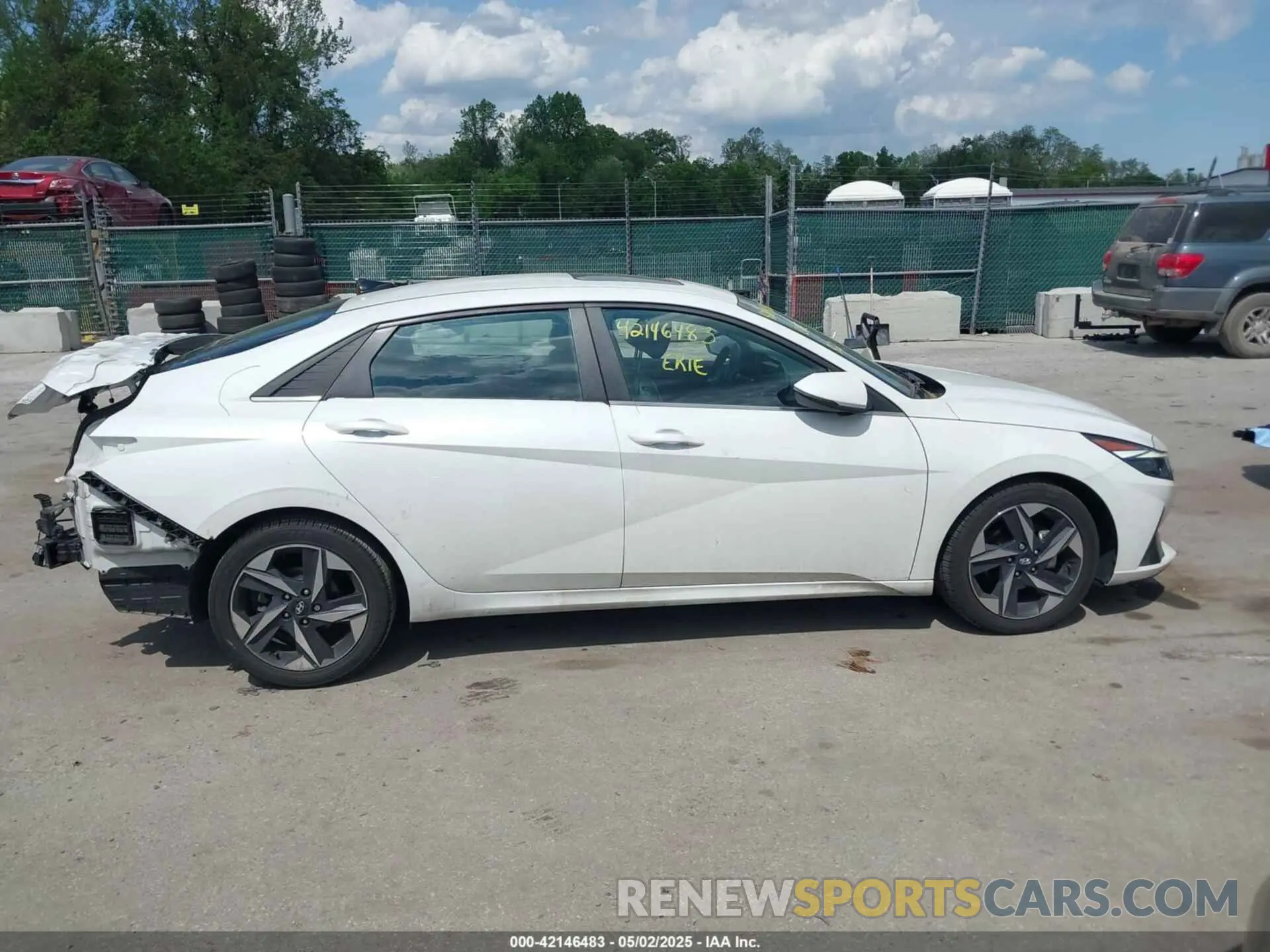 13 Photograph of a damaged car 5NPLP4AG5PH090044 HYUNDAI ELANTRA 2023