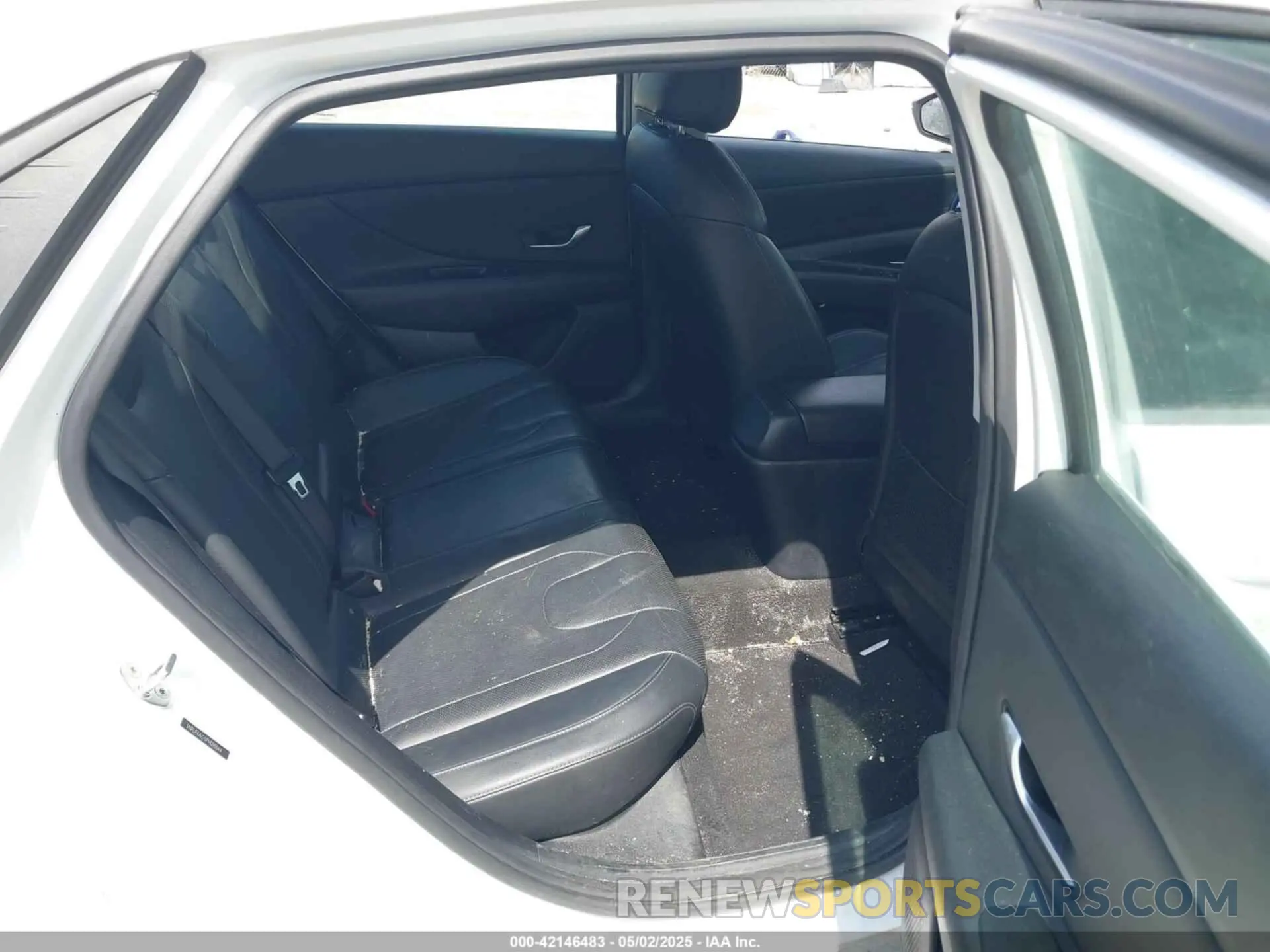 8 Photograph of a damaged car 5NPLP4AG5PH090044 HYUNDAI ELANTRA 2023