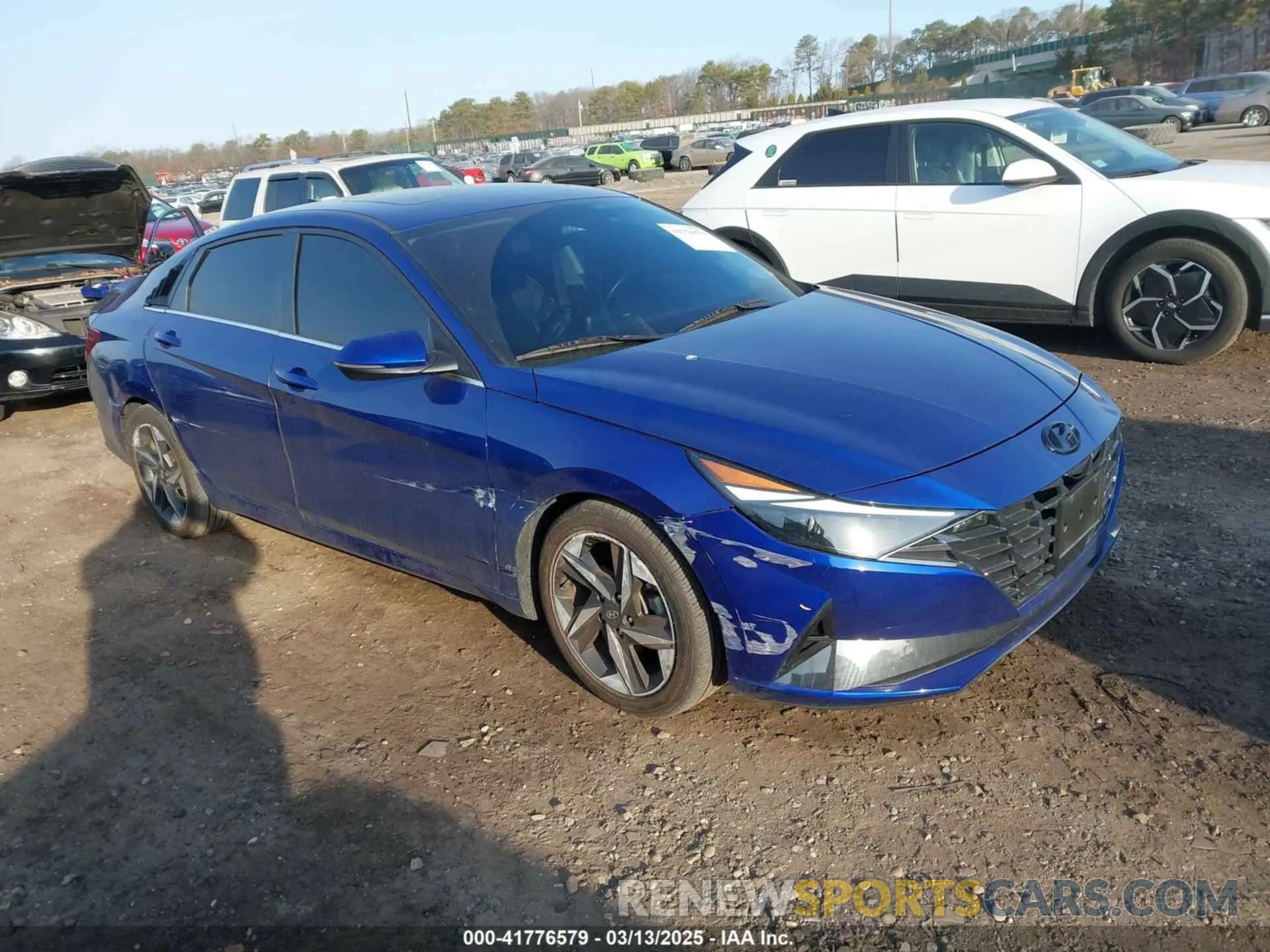 1 Photograph of a damaged car 5NPLP4AG6PH117798 HYUNDAI ELANTRA 2023