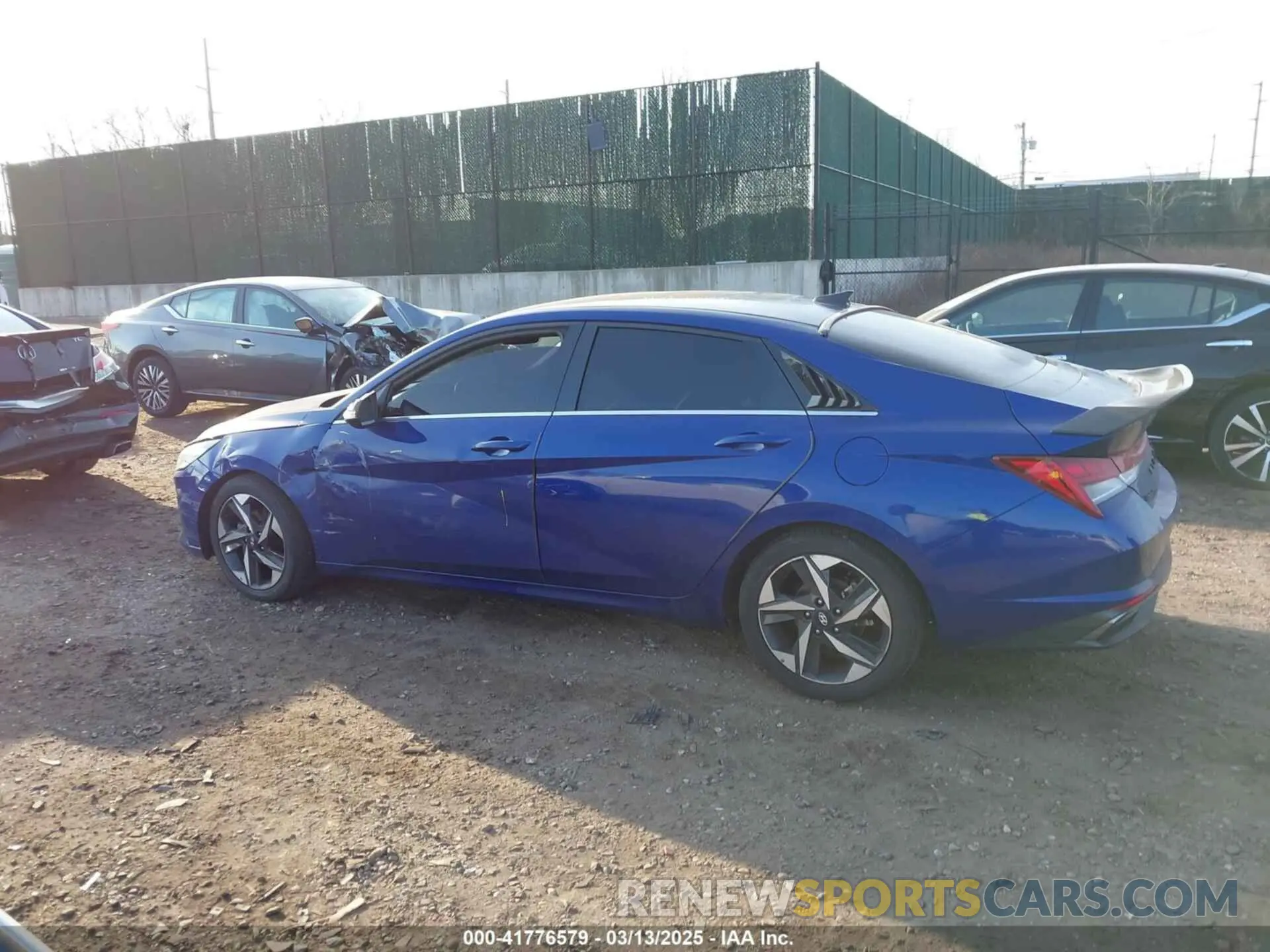 14 Photograph of a damaged car 5NPLP4AG6PH117798 HYUNDAI ELANTRA 2023