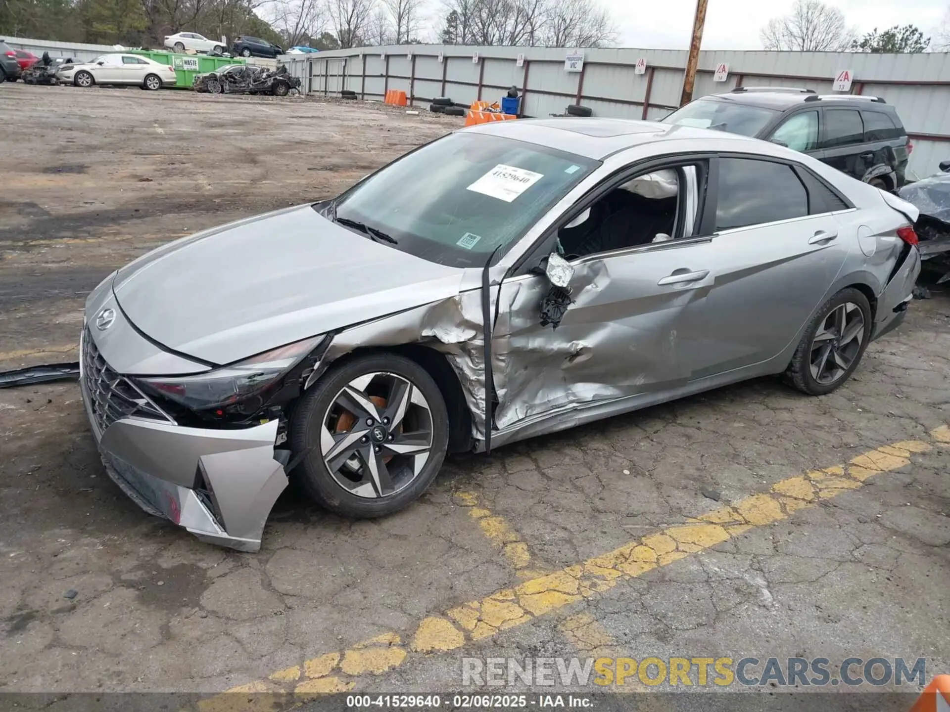 6 Фотография поврежденного автомобиля 5NPLP4AG8PH114305 HYUNDAI ELANTRA 2023