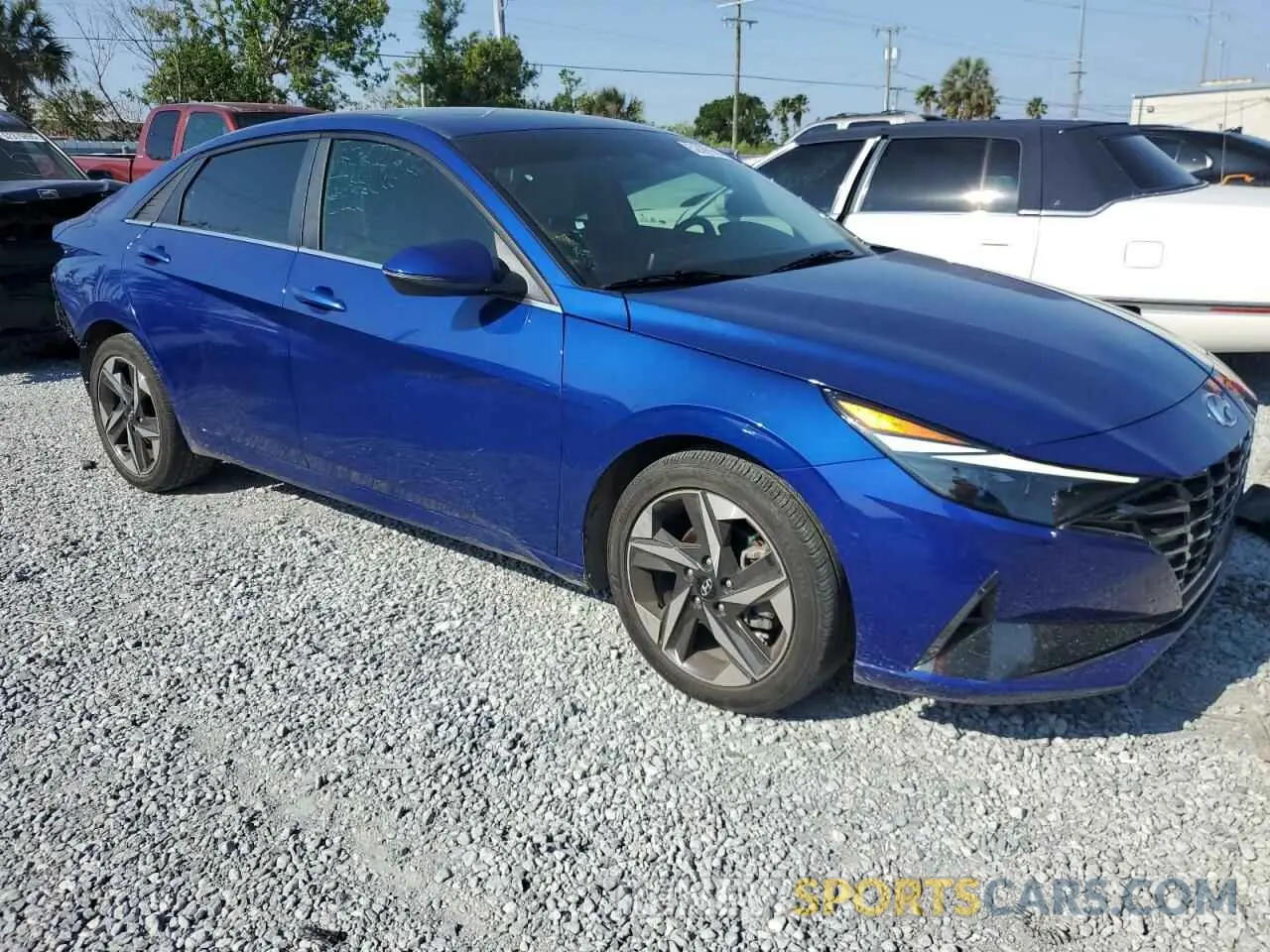 4 Photograph of a damaged car 5NPLP4AG9PH097093 HYUNDAI ELANTRA 2023