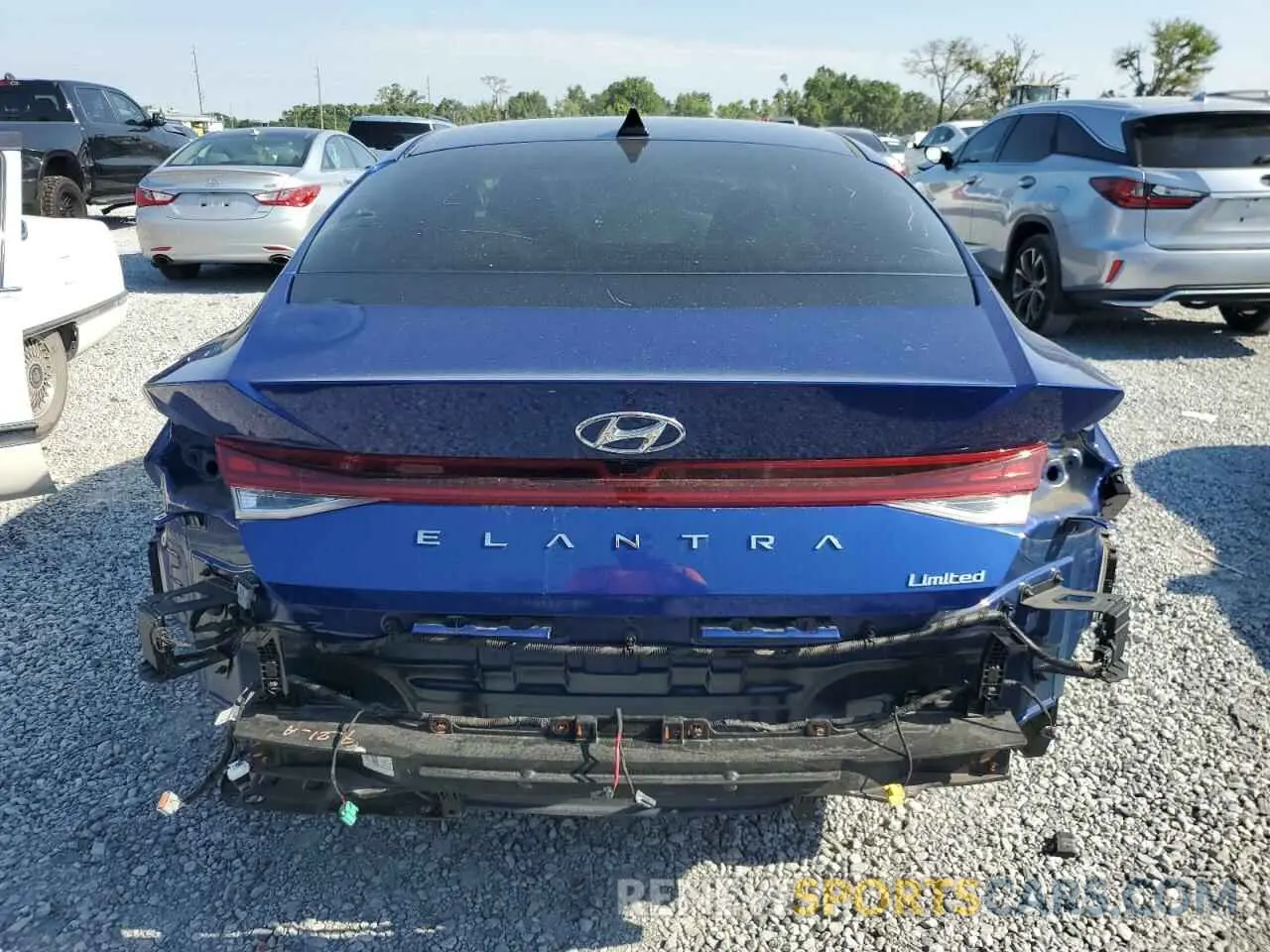 6 Photograph of a damaged car 5NPLP4AG9PH097093 HYUNDAI ELANTRA 2023