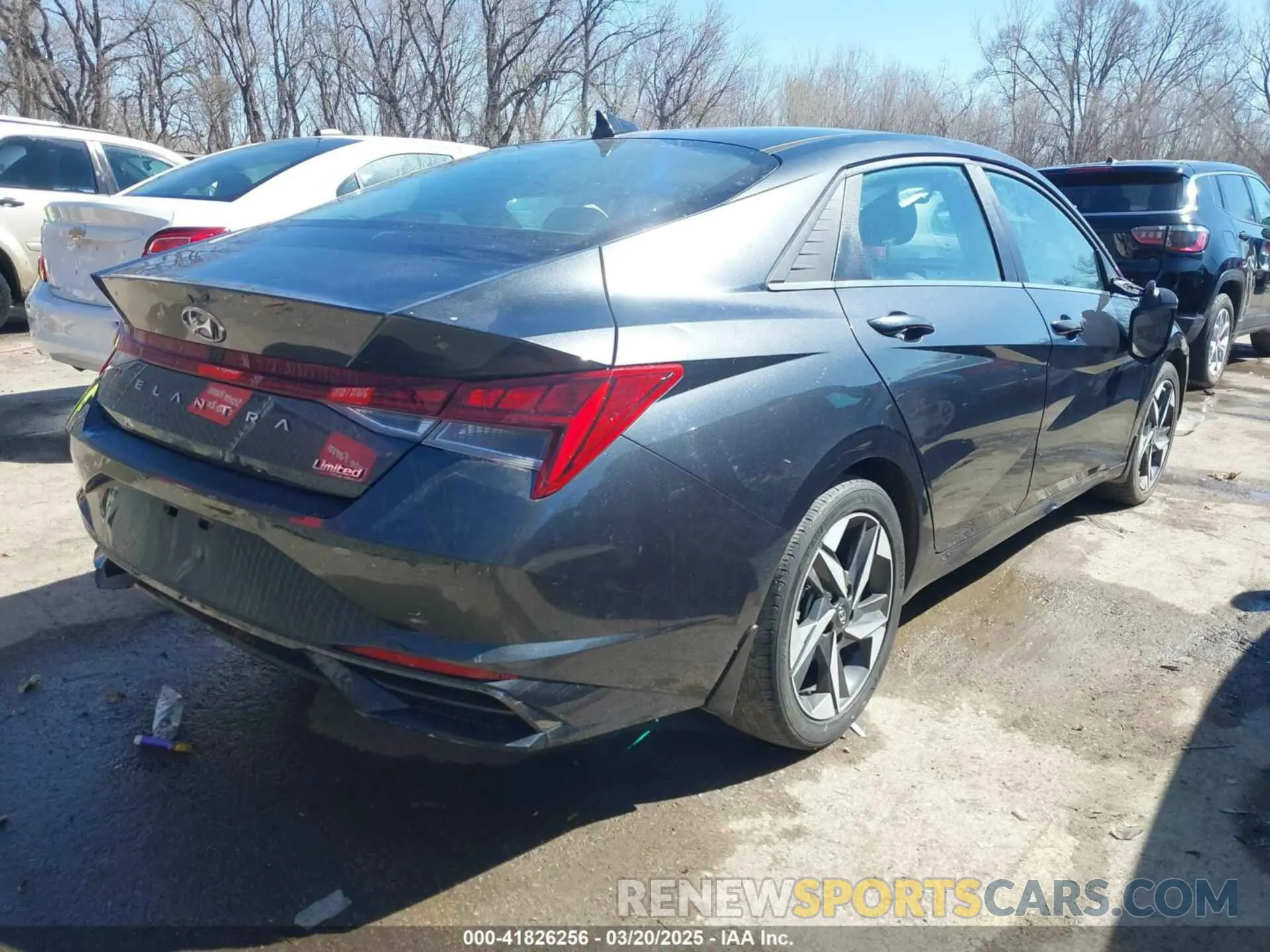 4 Фотография поврежденного автомобиля 5NPLP4AG9PH109100 HYUNDAI ELANTRA 2023