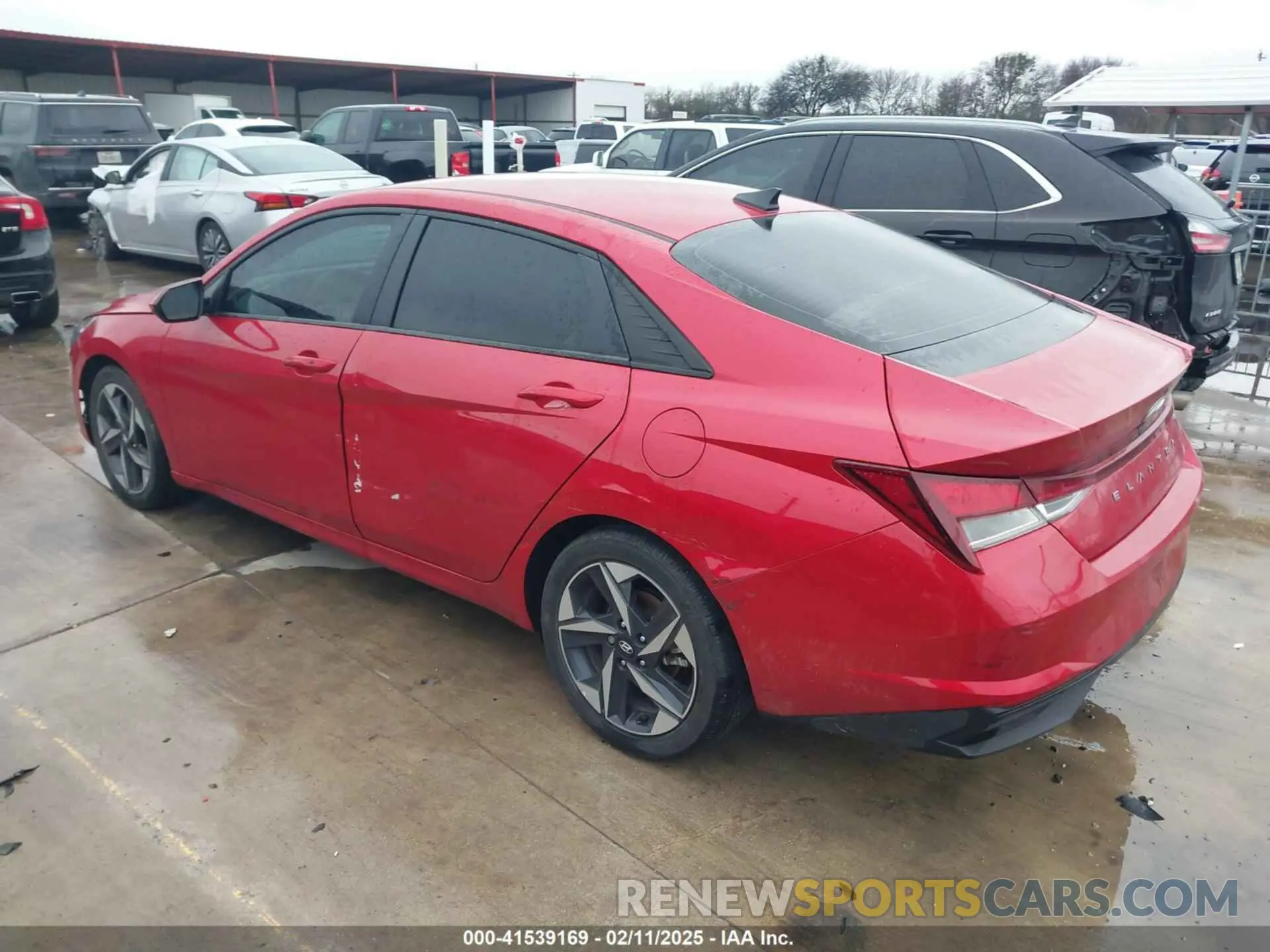 3 Photograph of a damaged car 5NPLS4AG0PH112904 HYUNDAI ELANTRA 2023
