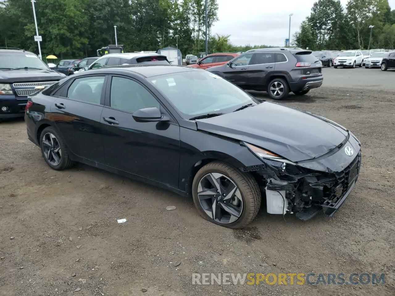4 Фотография поврежденного автомобиля 5NPLS4AG1PH097359 HYUNDAI ELANTRA 2023
