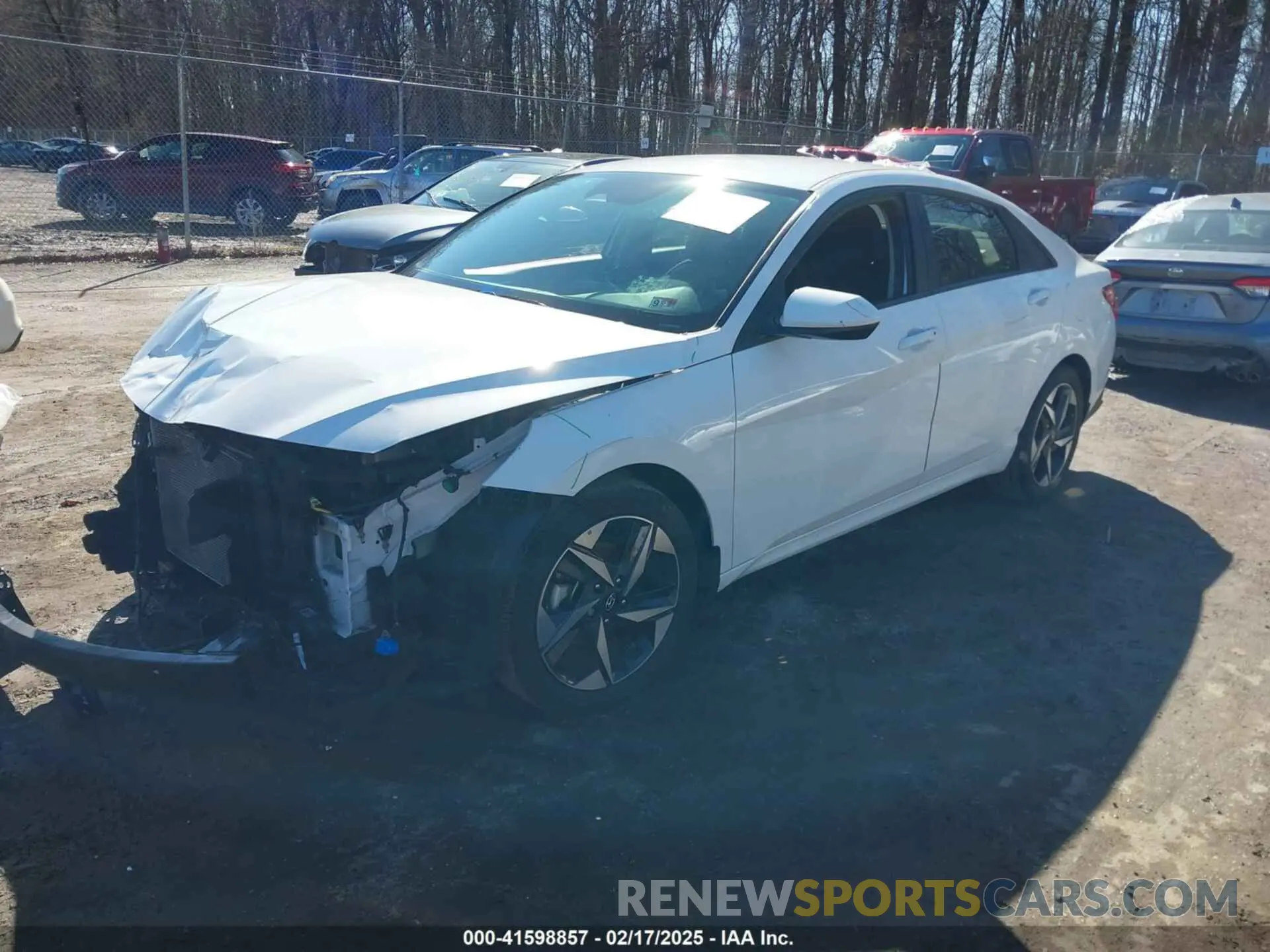 2 Photograph of a damaged car 5NPLS4AG1PH101989 HYUNDAI ELANTRA 2023