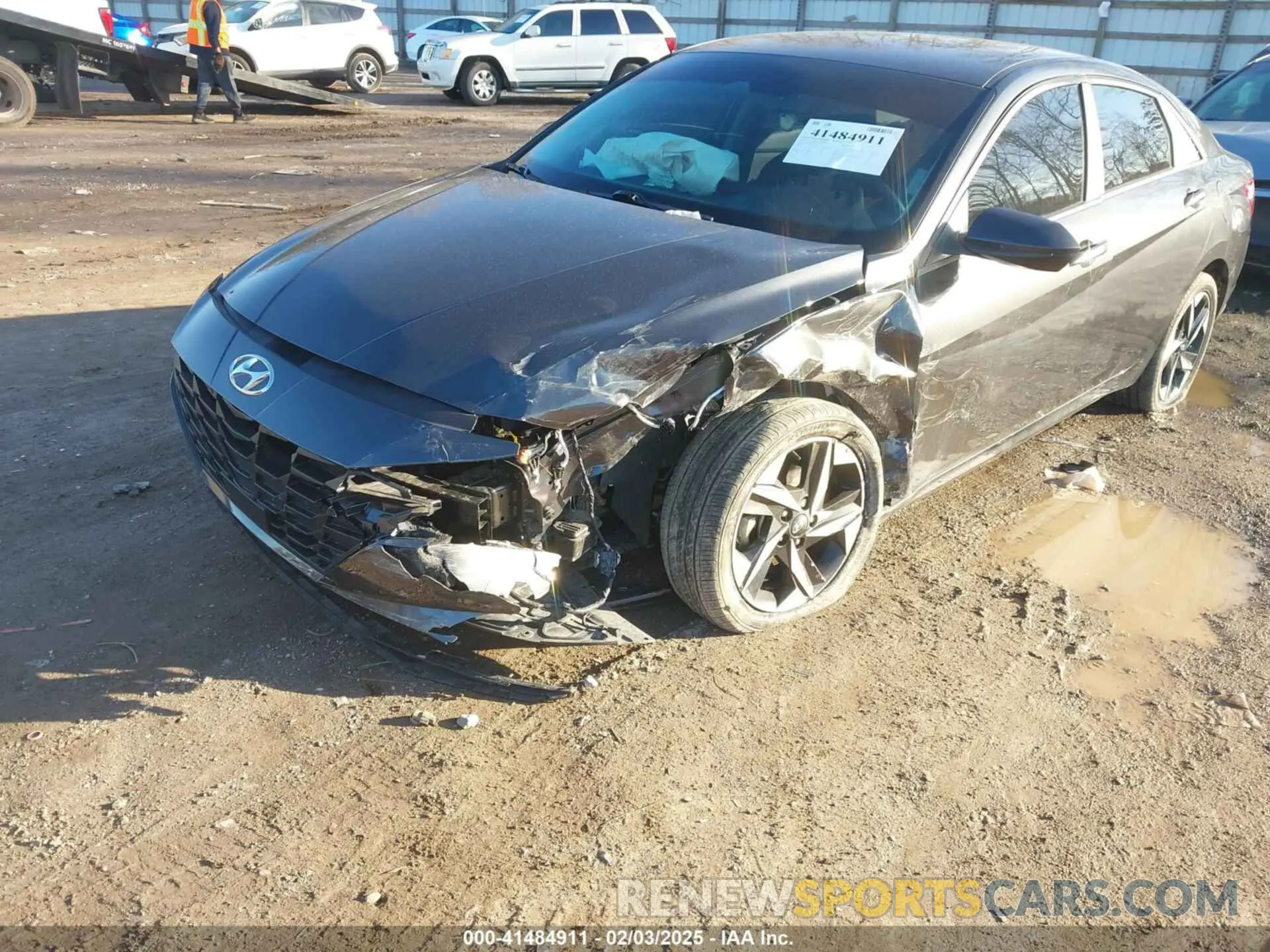 6 Фотография поврежденного автомобиля 5NPLS4AG1PH115391 HYUNDAI ELANTRA 2023