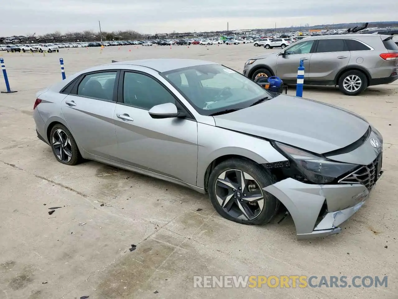 4 Фотография поврежденного автомобиля 5NPLS4AG1PH119733 HYUNDAI ELANTRA 2023