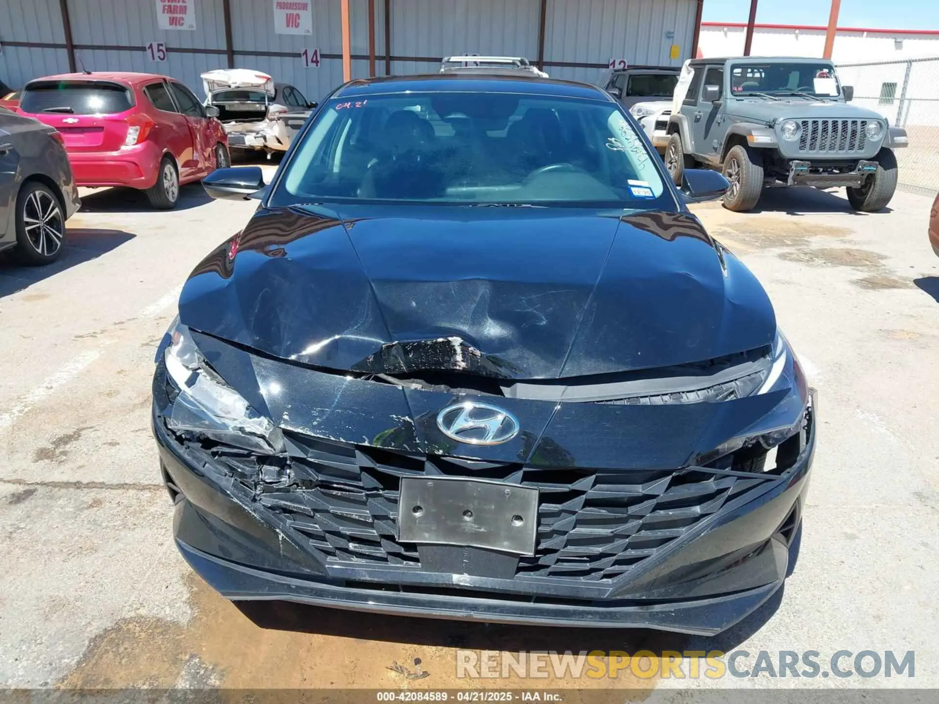 12 Photograph of a damaged car 5NPLS4AG2PH091800 HYUNDAI ELANTRA 2023