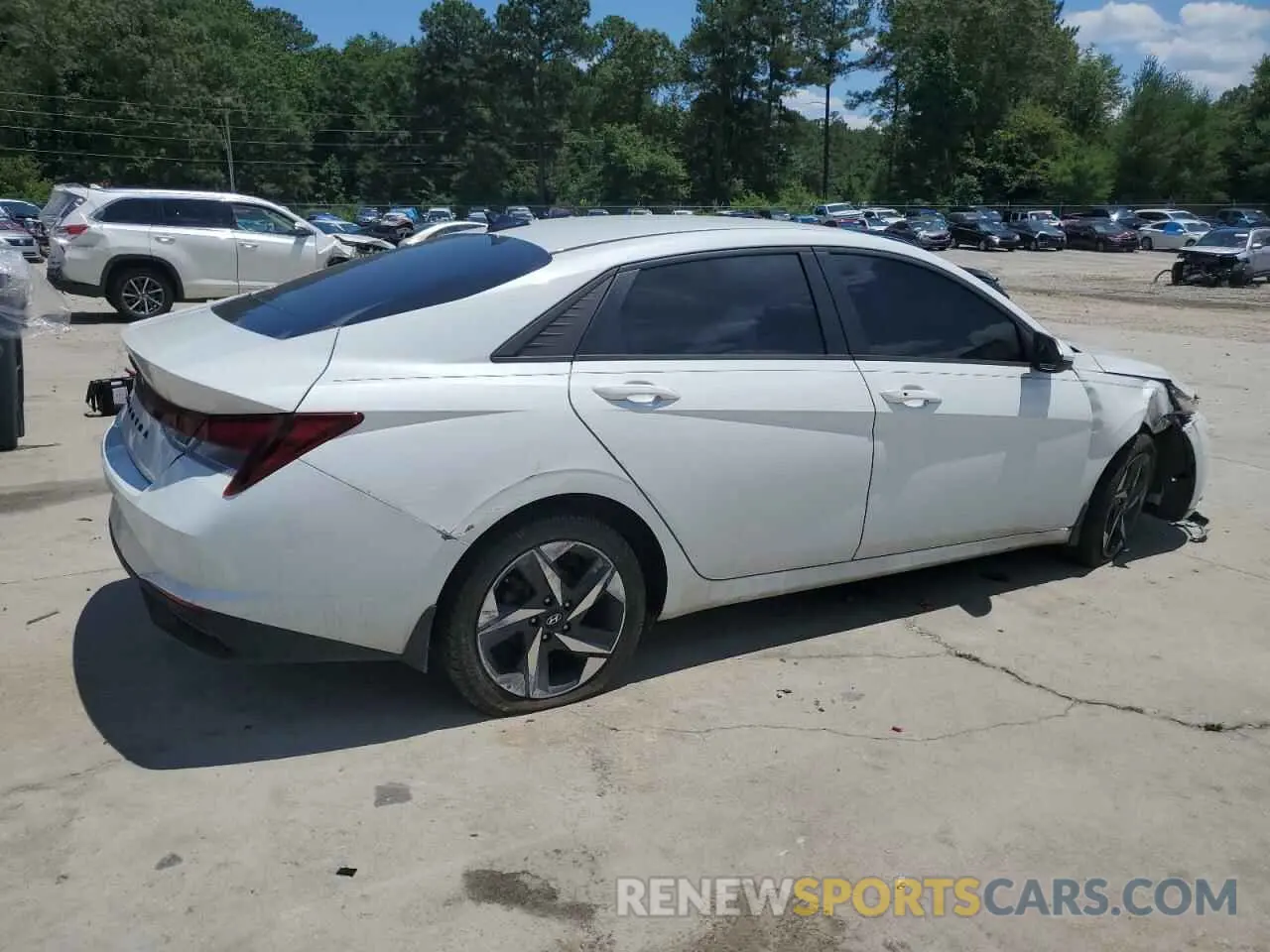 3 Фотография поврежденного автомобиля 5NPLS4AG2PH097750 HYUNDAI ELANTRA 2023