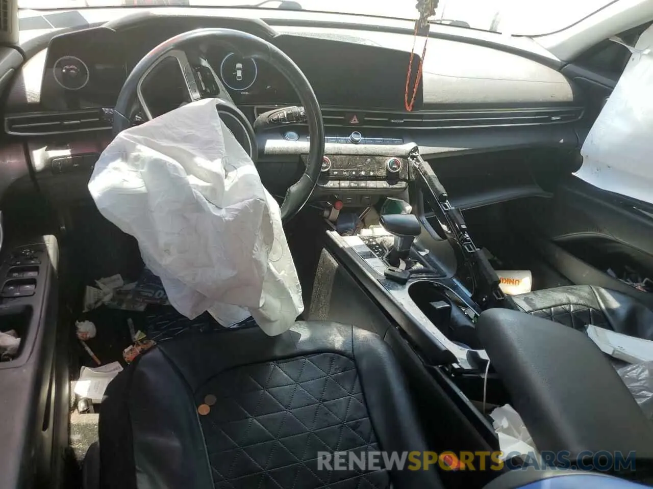 8 Фотография поврежденного автомобиля 5NPLS4AG2PH097750 HYUNDAI ELANTRA 2023