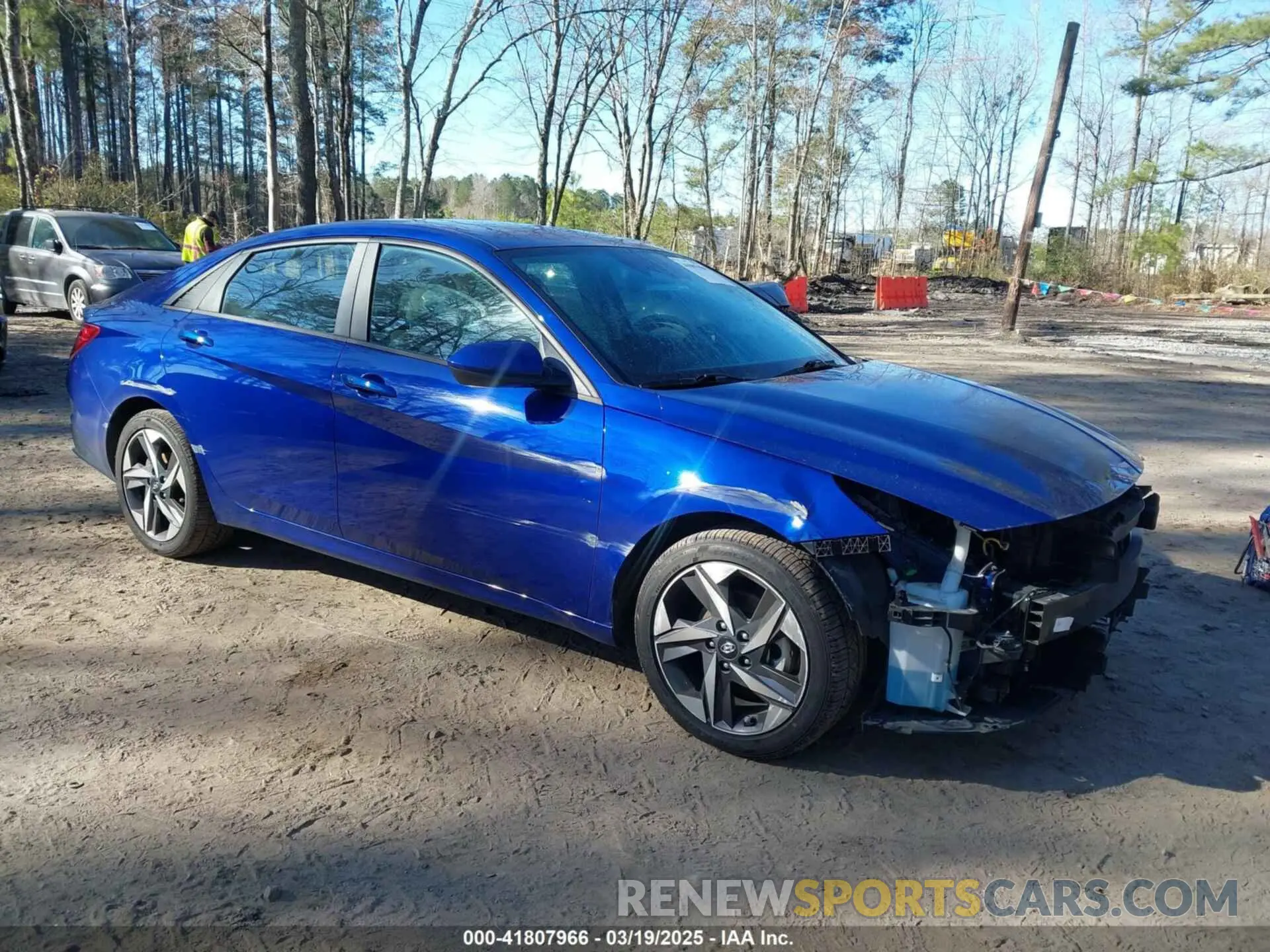 1 Photograph of a damaged car 5NPLS4AG3PH086475 HYUNDAI ELANTRA 2023