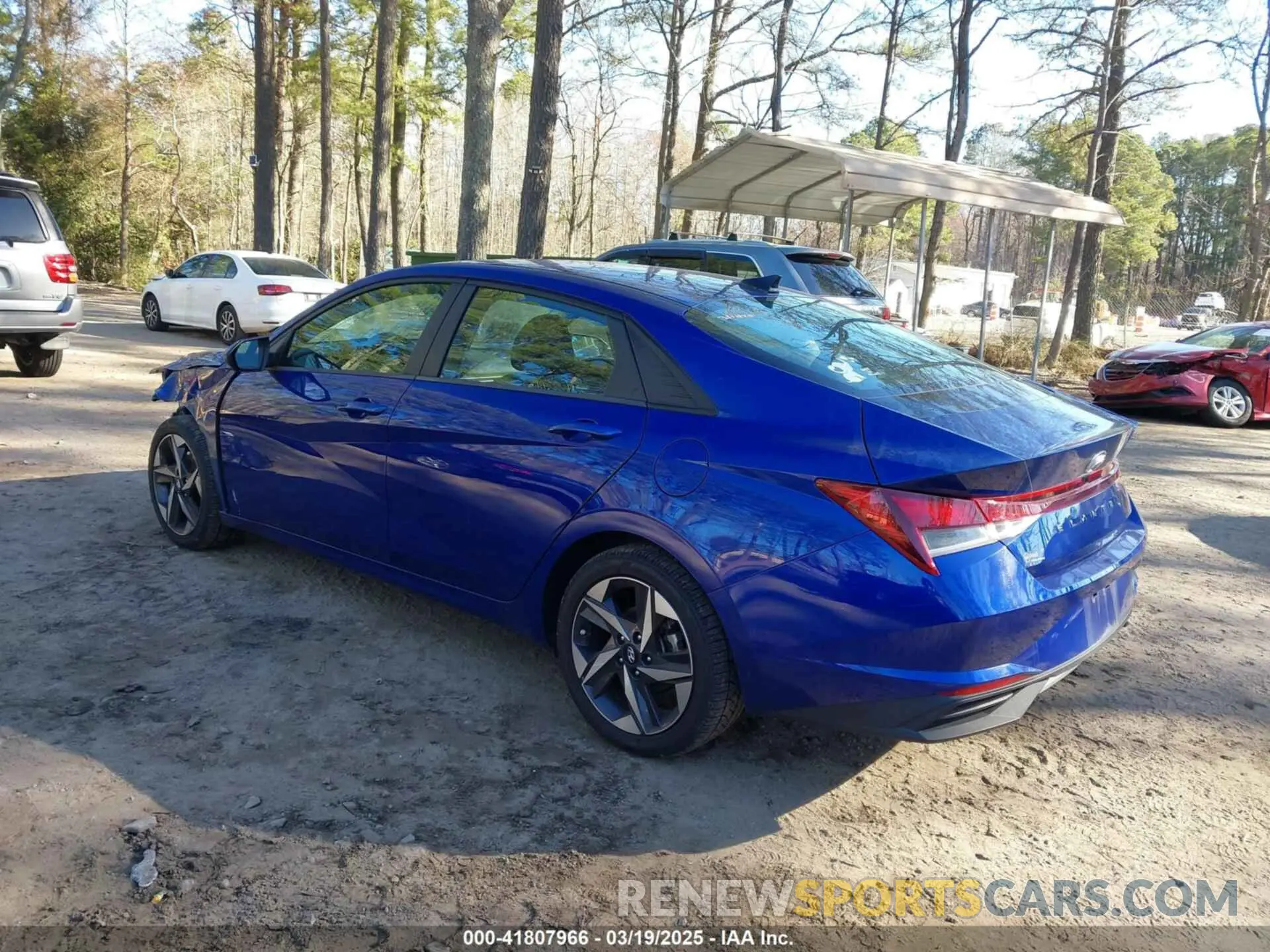 3 Photograph of a damaged car 5NPLS4AG3PH086475 HYUNDAI ELANTRA 2023