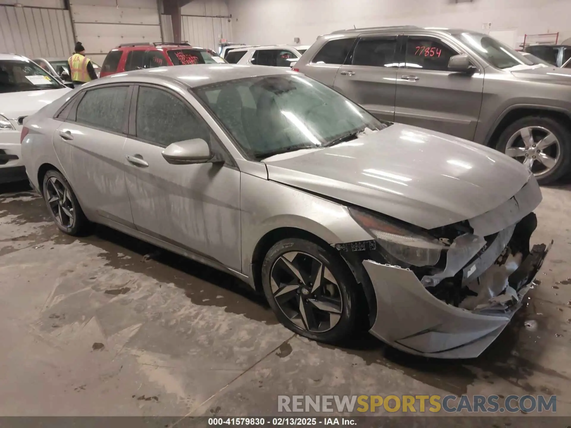 1 Photograph of a damaged car 5NPLS4AG3PH096567 HYUNDAI ELANTRA 2023
