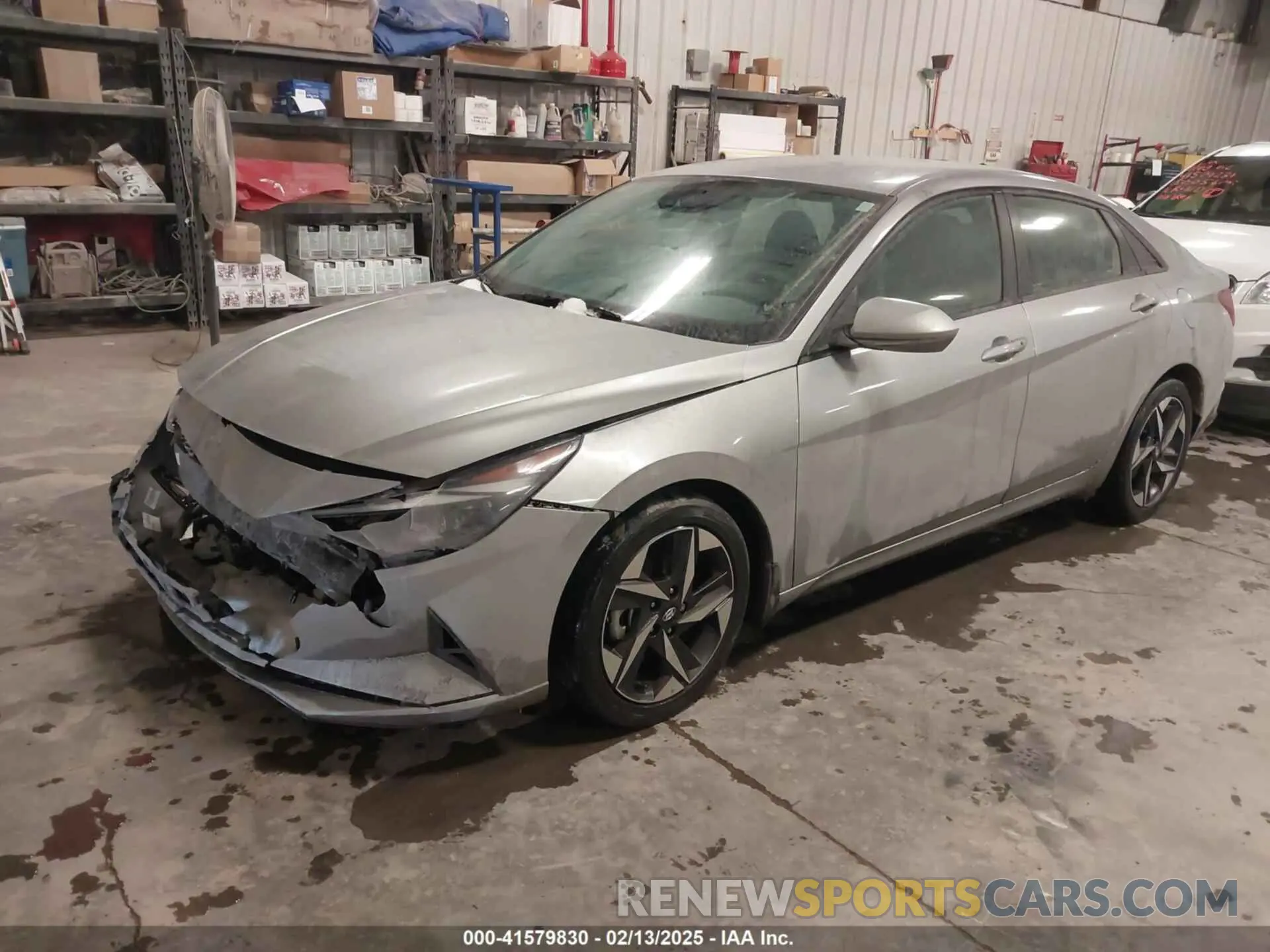 2 Photograph of a damaged car 5NPLS4AG3PH096567 HYUNDAI ELANTRA 2023