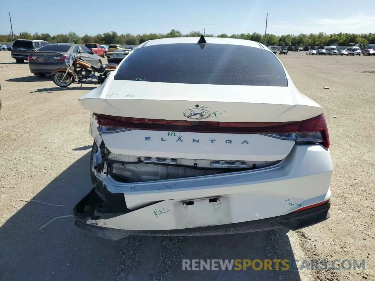 6 Фотография поврежденного автомобиля 5NPLS4AG3PH097783 HYUNDAI ELANTRA 2023