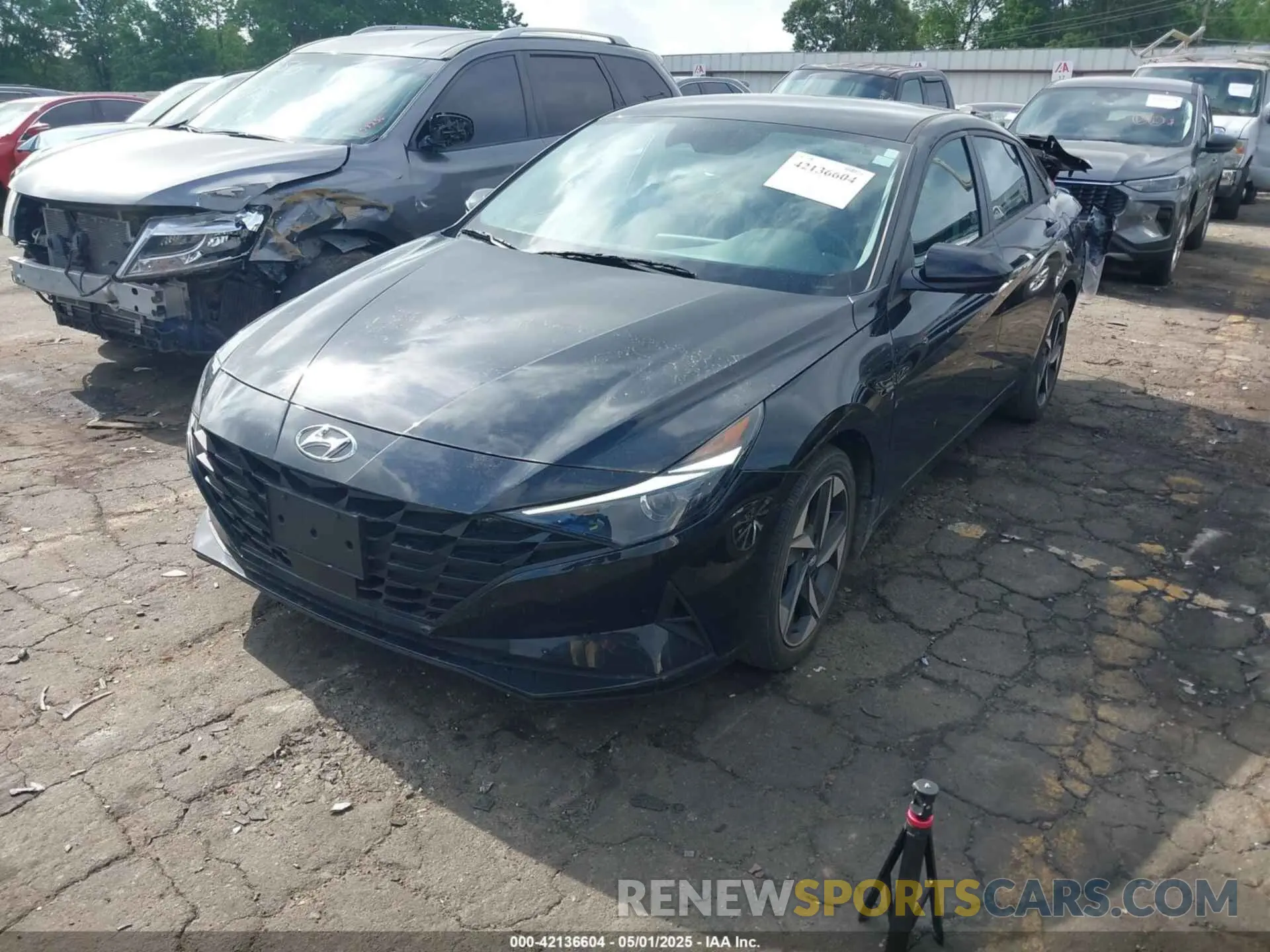 2 Фотография поврежденного автомобиля 5NPLS4AG3PH098111 HYUNDAI ELANTRA 2023