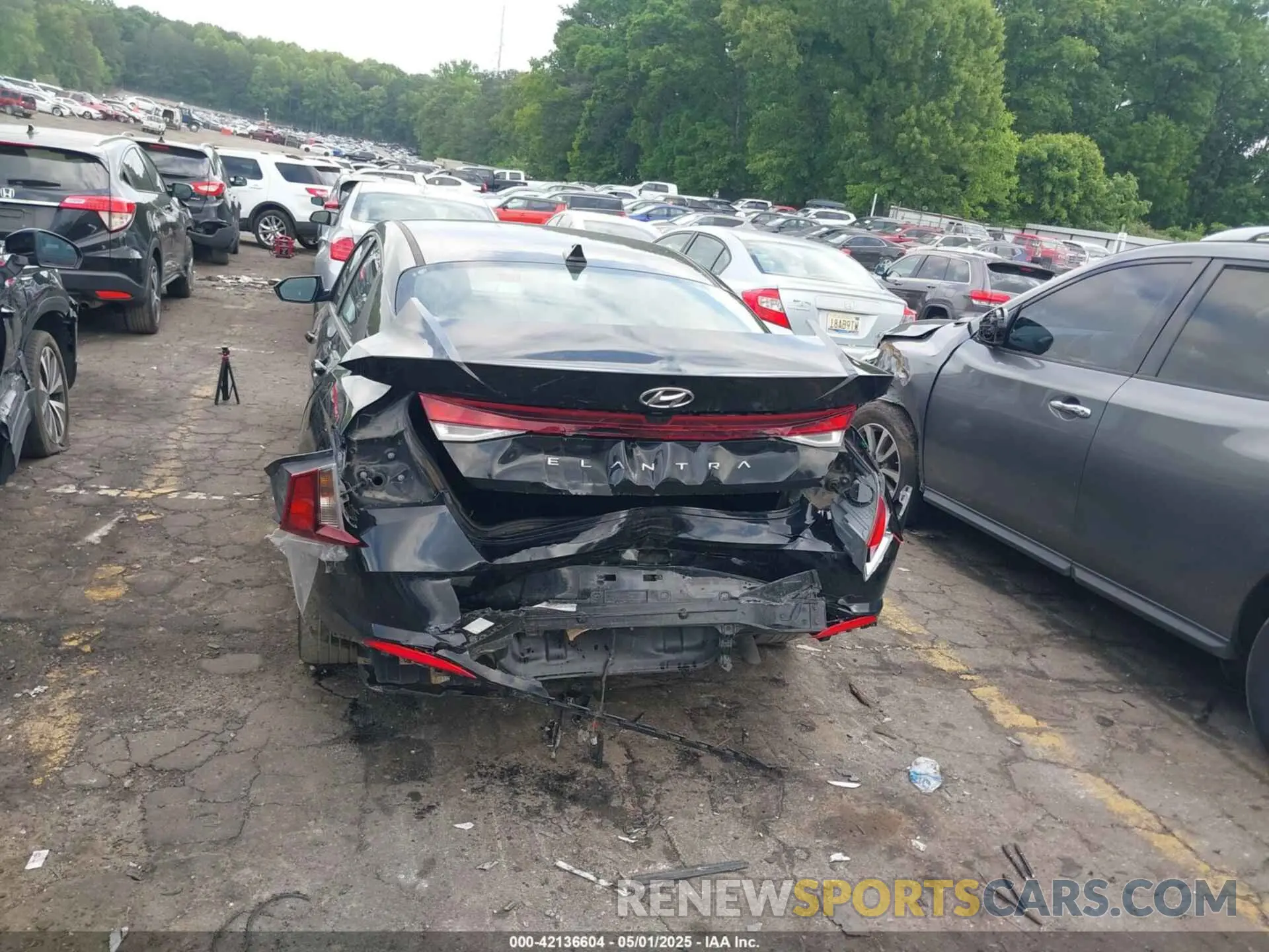 6 Фотография поврежденного автомобиля 5NPLS4AG3PH098111 HYUNDAI ELANTRA 2023