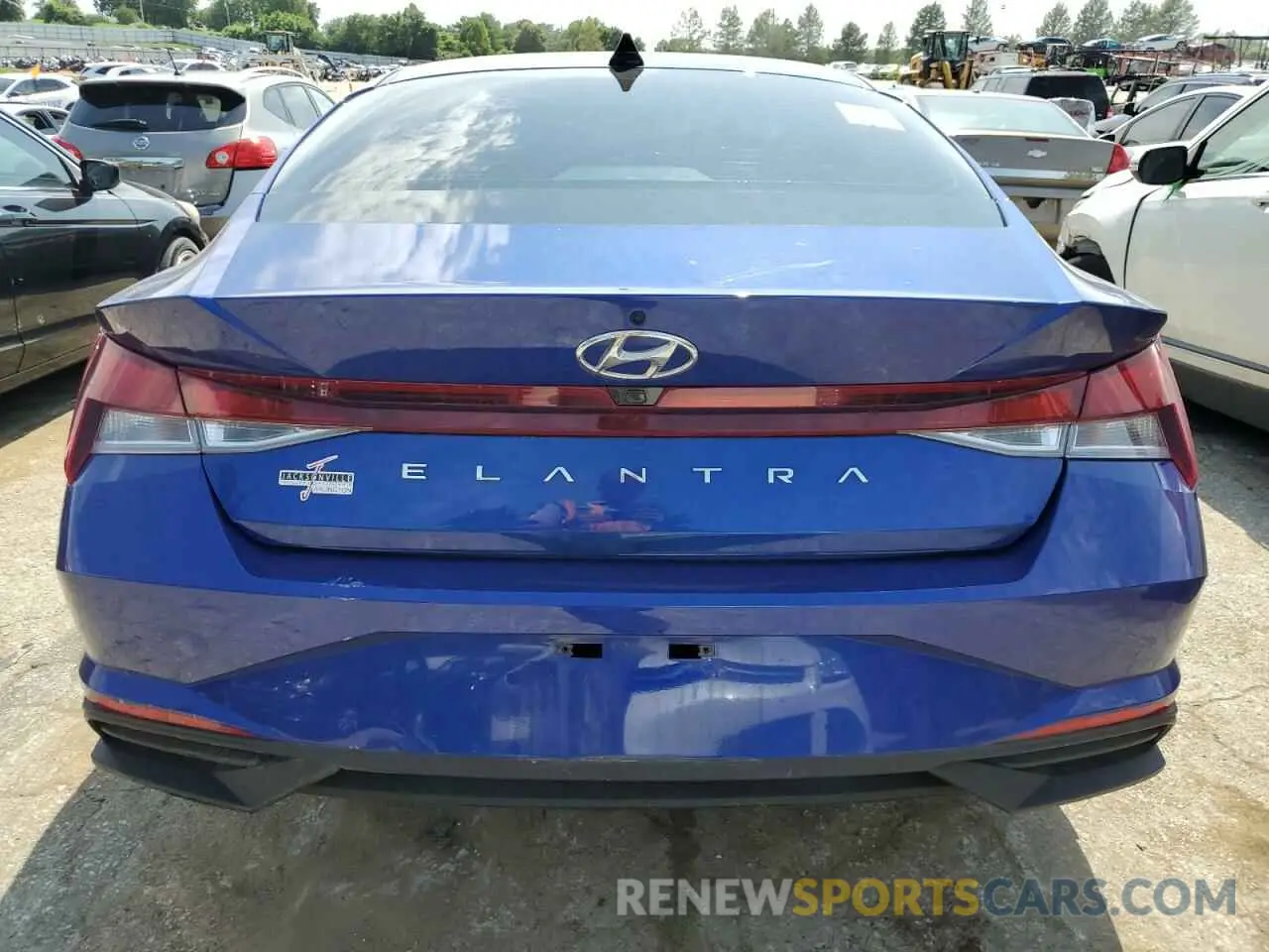 6 Фотография поврежденного автомобиля 5NPLS4AG3PH111391 HYUNDAI ELANTRA 2023